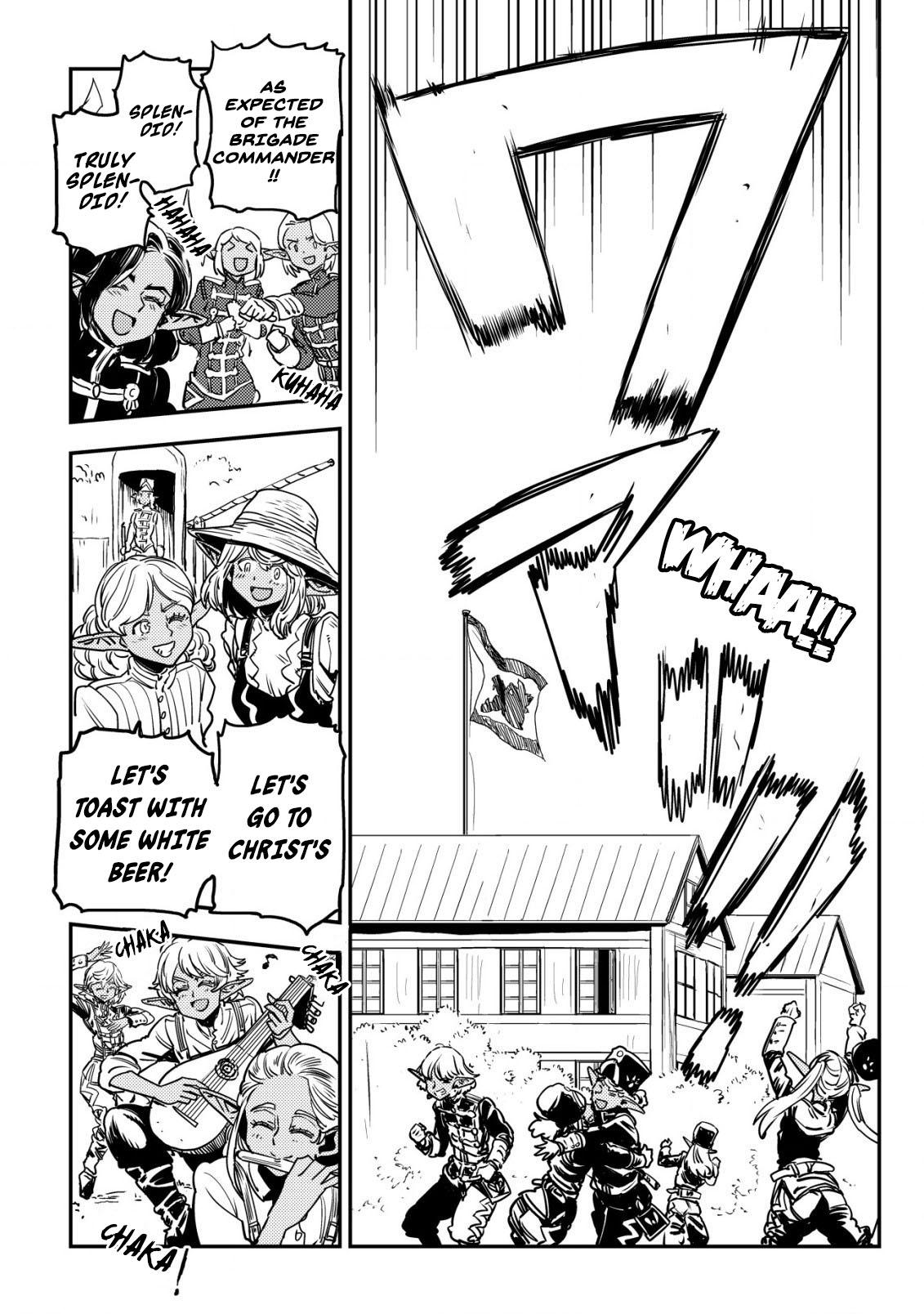 Orcsen Oukokushi ~Yaban na Orc no Kuni wa, Ikanishite Heiwa na Elf no Kuni wo Yakiharau ni Itatta ka~ Chapter 8 page 61 - 