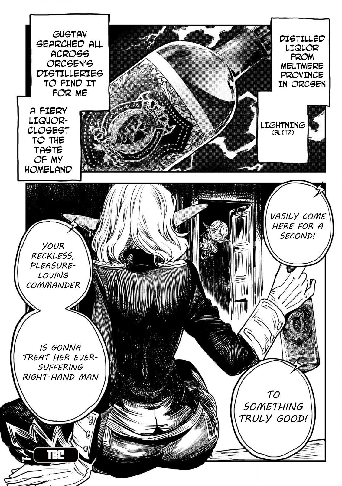 Orcsen Oukokushi ~Yaban na Orc no Kuni wa, Ikanishite Heiwa na Elf no Kuni wo Yakiharau ni Itatta ka~ Chapter 8 page 63 - 