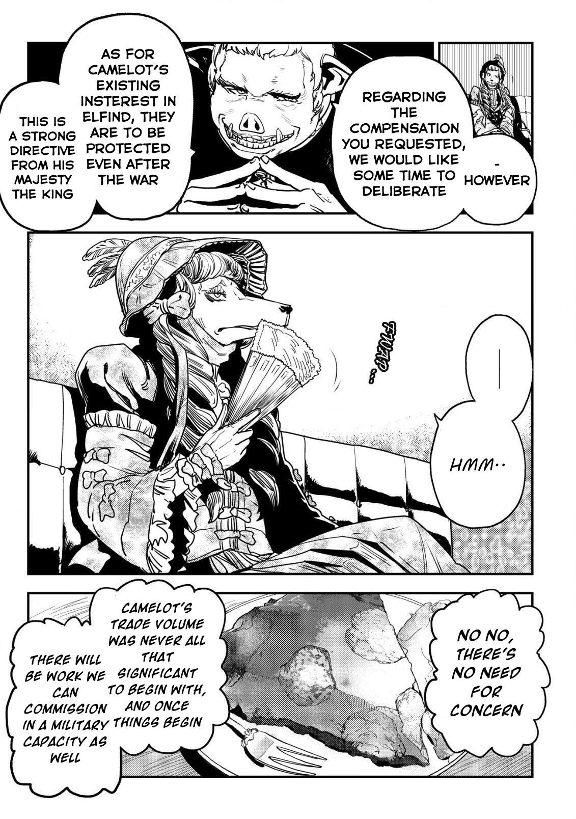 Orcsen Oukokushi ~Yaban na Orc no Kuni wa, Ikanishite Heiwa na Elf no Kuni wo Yakiharau ni Itatta ka~ Chapter 9 page 14 - 