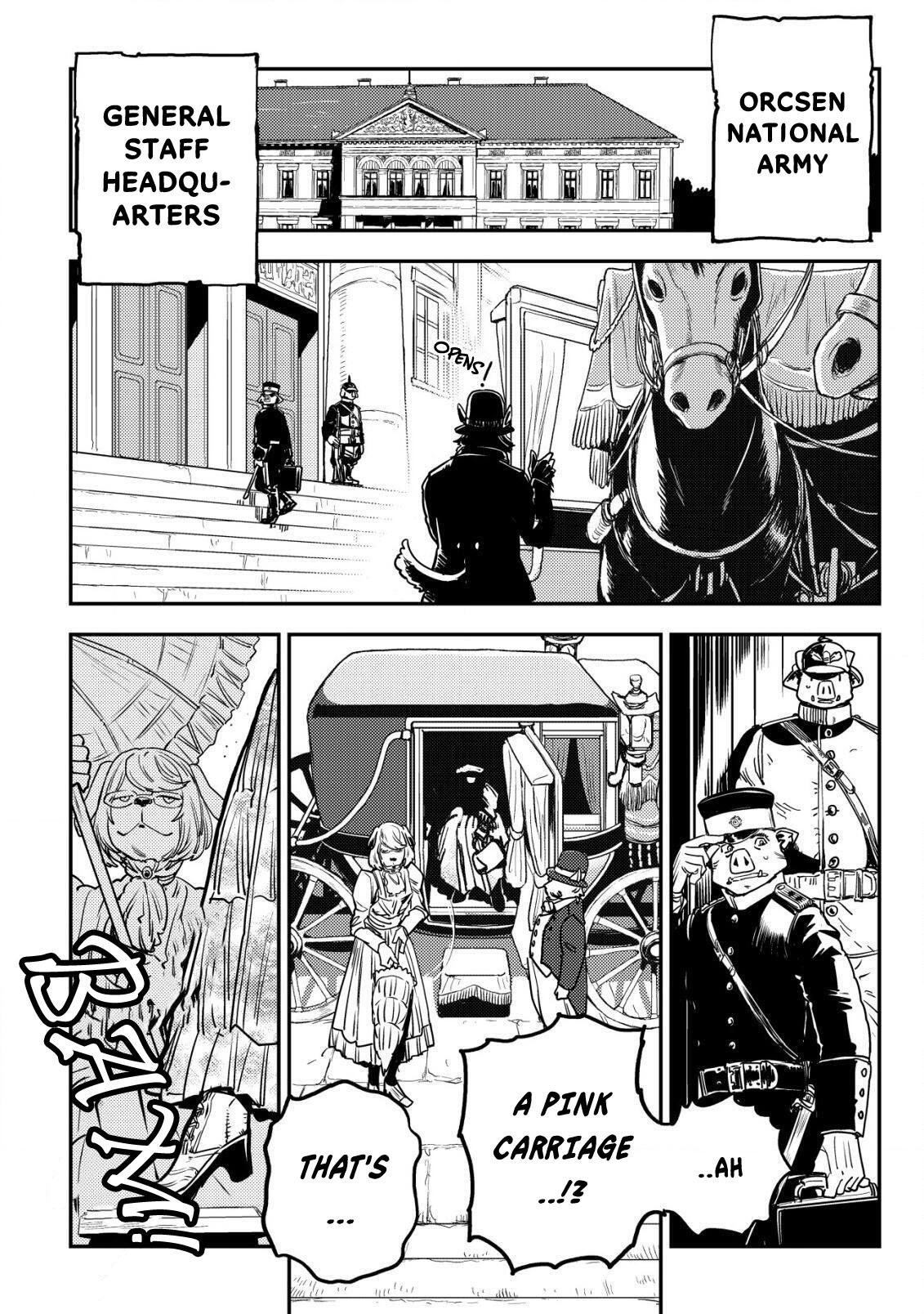 Orcsen Oukokushi ~Yaban na Orc no Kuni wa, Ikanishite Heiwa na Elf no Kuni wo Yakiharau ni Itatta ka~ Chapter 9 page 3 - 