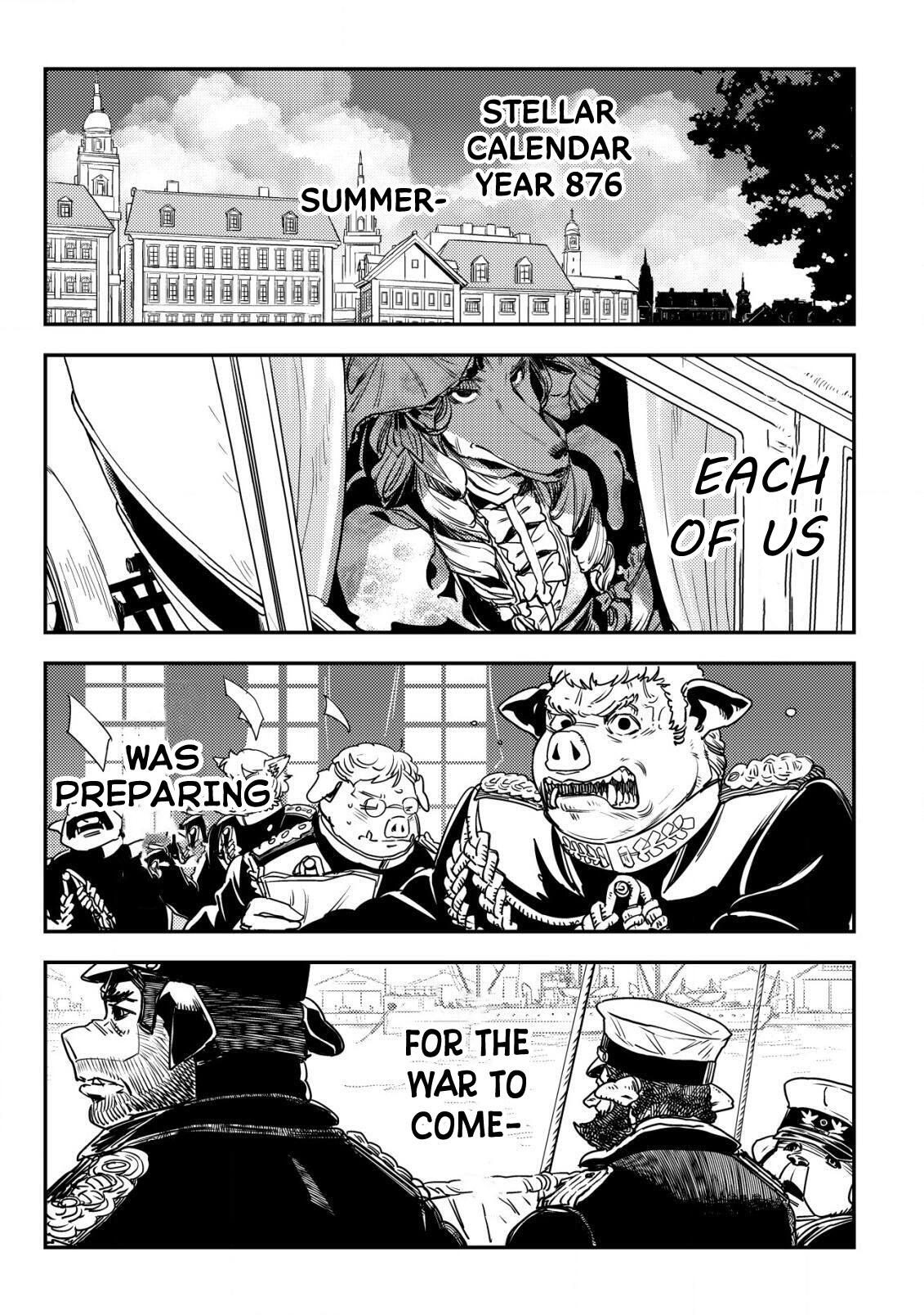 Orcsen Oukokushi ~Yaban na Orc no Kuni wa, Ikanishite Heiwa na Elf no Kuni wo Yakiharau ni Itatta ka~ Chapter 9 page 46 - 