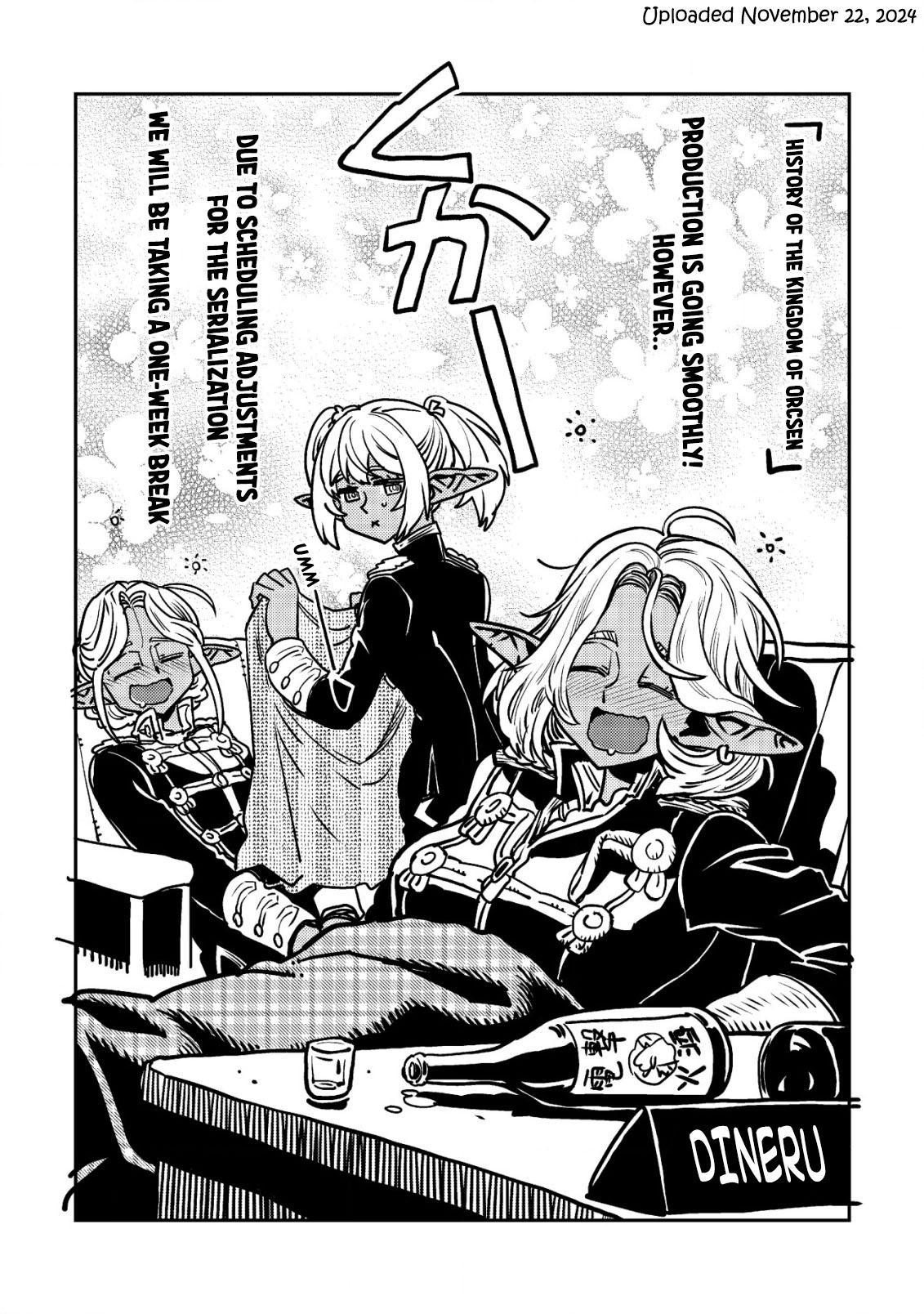 Orcsen Oukokushi ~Yaban na Orc no Kuni wa, Ikanishite Heiwa na Elf no Kuni wo Yakiharau ni Itatta ka~ Chapter 9 page 49 - 