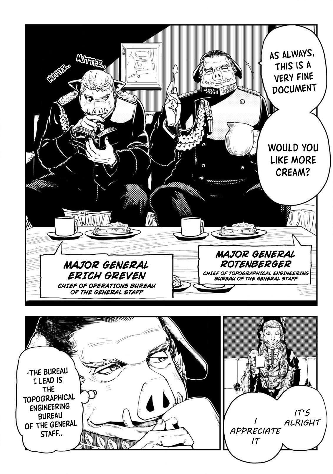 Orcsen Oukokushi ~Yaban na Orc no Kuni wa, Ikanishite Heiwa na Elf no Kuni wo Yakiharau ni Itatta ka~ Chapter 9 page 7 - 