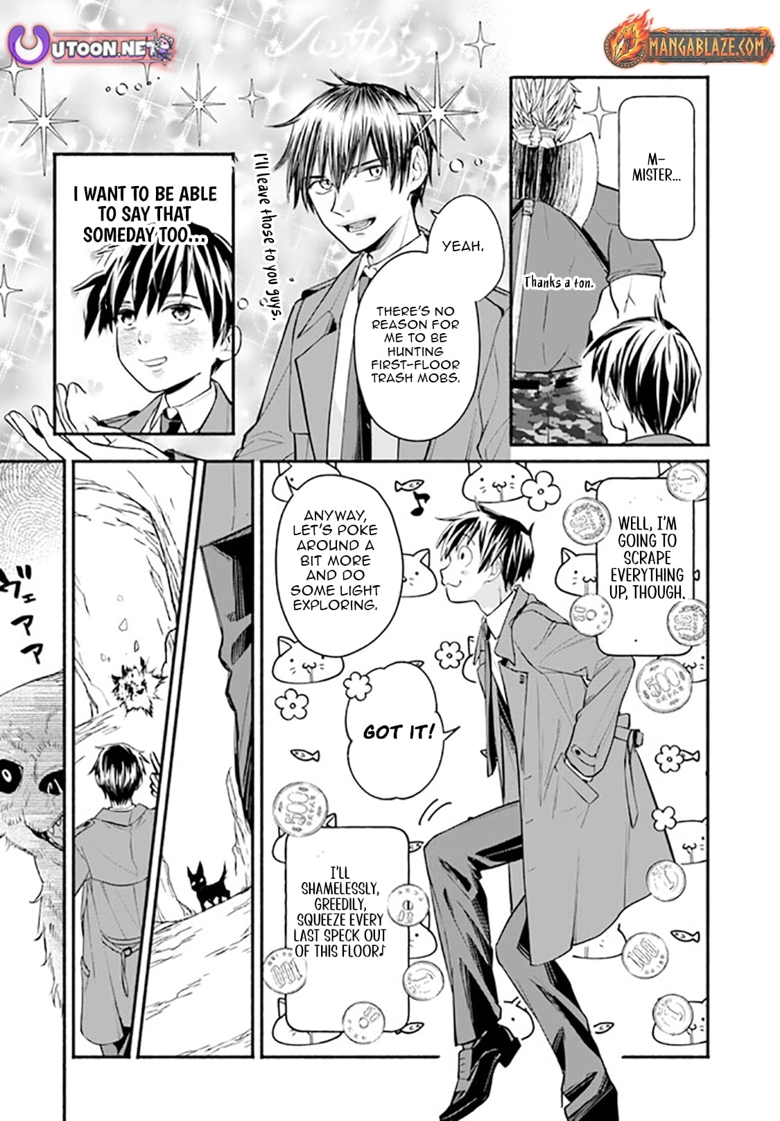 Ore dake Daily Mission ga aru Dungeon Seikatsu Chapter 4.1 page 17 - 