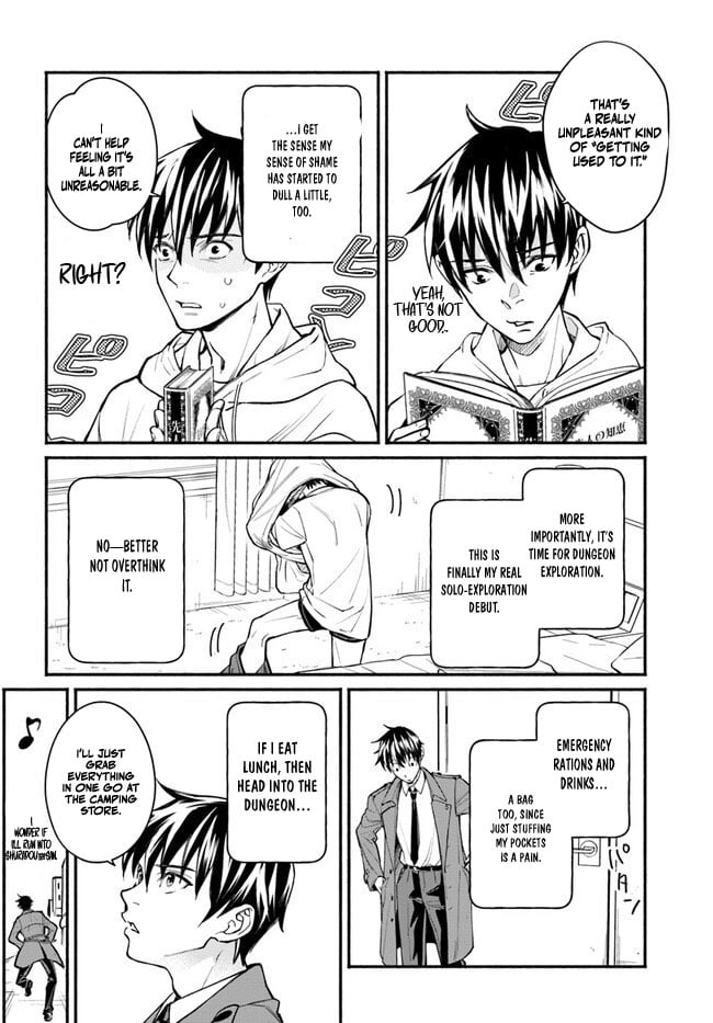 Ore dake Daily Mission ga aru Dungeon Seikatsu Chapter 5.1 page 3 - 