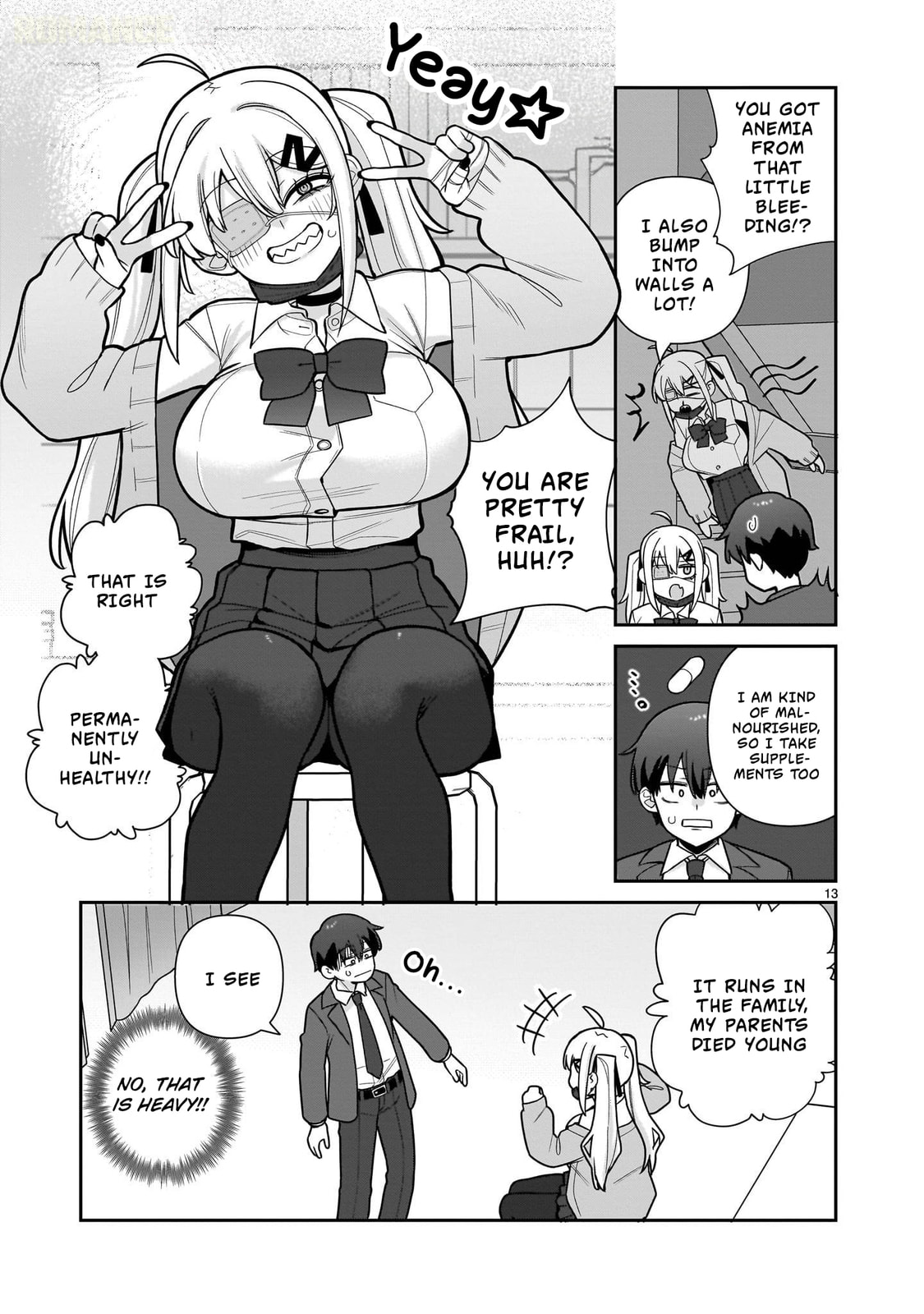 Ore ga Inai to Sugu Chomeru Hakanagi Kasumi Chapter 1 page 14 - 