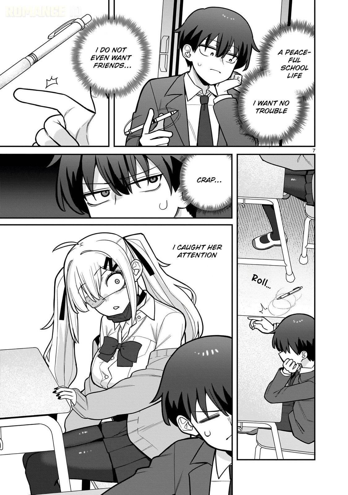 Ore ga Inai to Sugu Chomeru Hakanagi Kasumi Chapter 1 page 8 - 