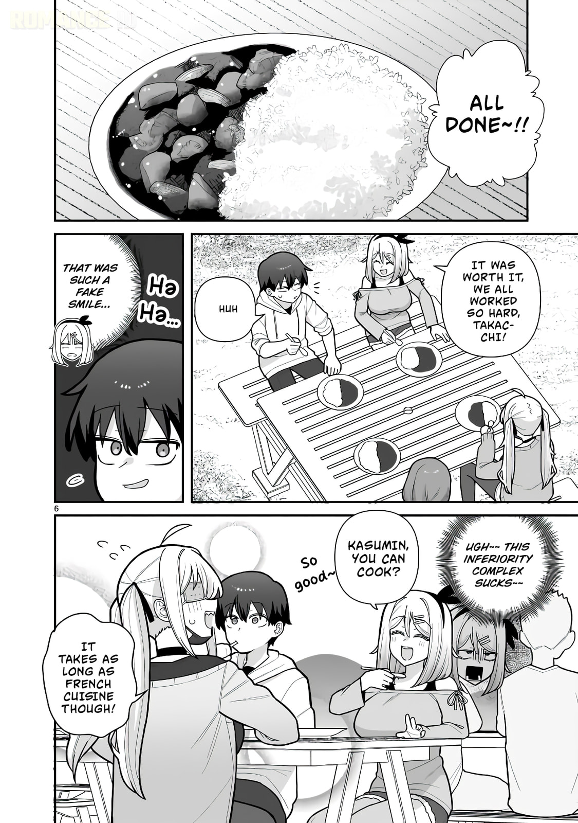 Ore ga Inai to Sugu Chomeru Hakanagi Kasumi Chapter 12 page 7 - 