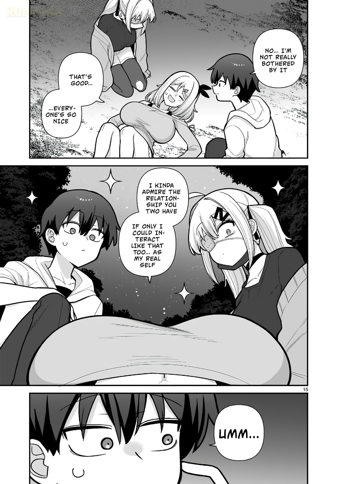 Ore ga Inai to Sugu Chomeru Hakanagi Kasumi Chapter 13 page 16 - 