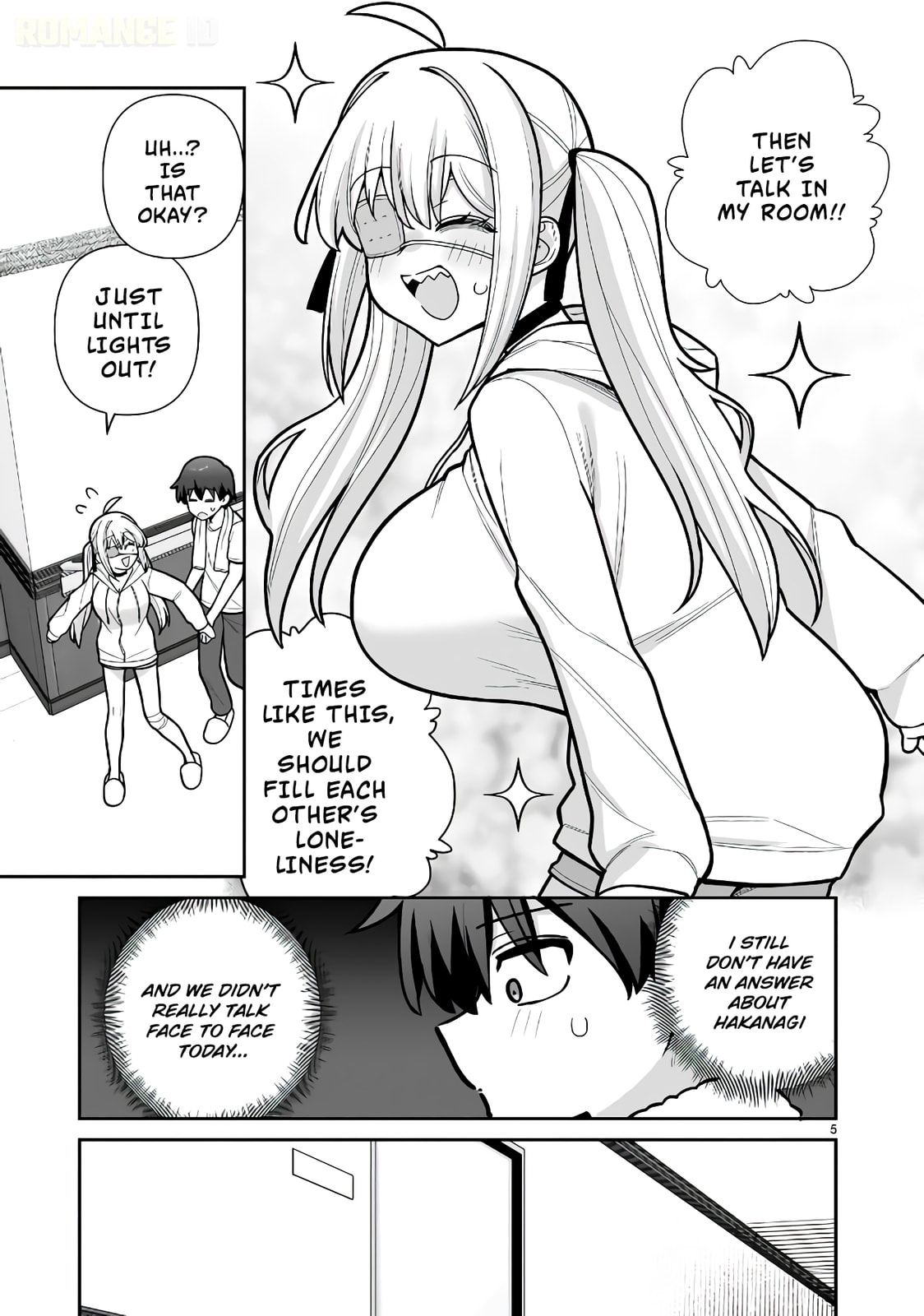 Ore ga Inai to Sugu Chomeru Hakanagi Kasumi Chapter 15 page 6 - 