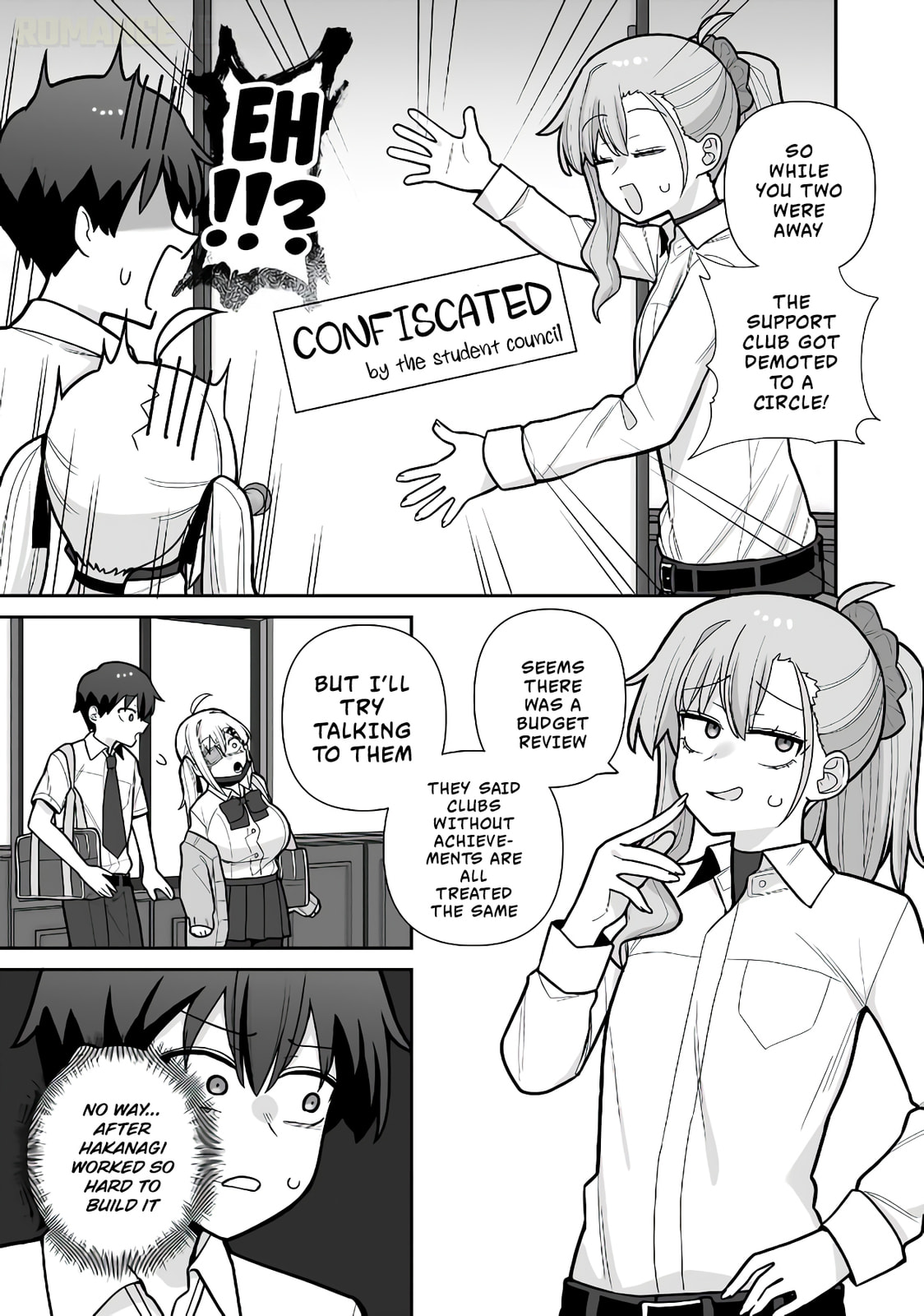 Ore ga Inai to Sugu Chomeru Hakanagi Kasumi Chapter 16 page 4 - 