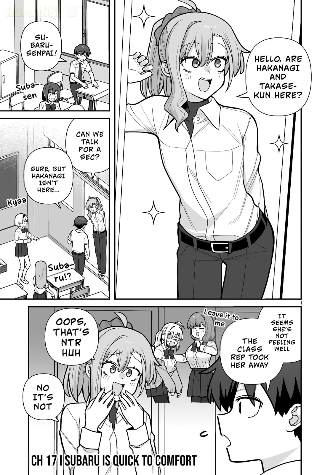 Ore ga Inai to Sugu Chomeru Hakanagi Kasumi Chapter 17 page 2 - 