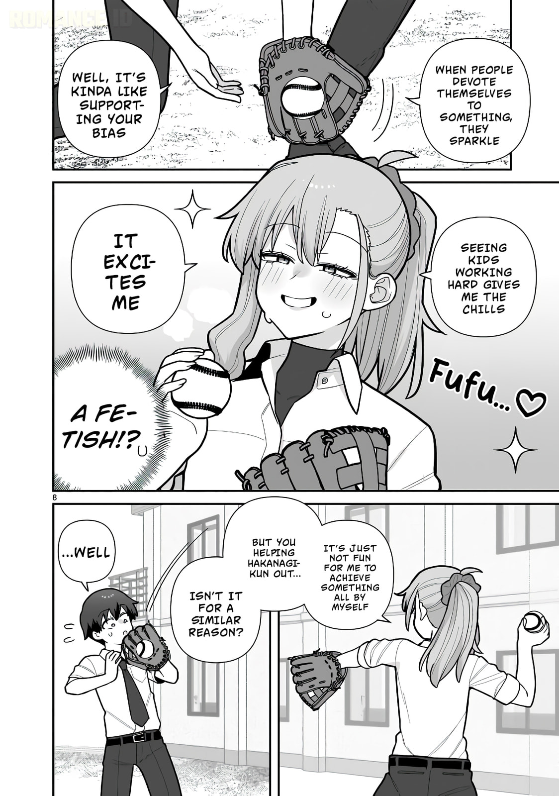Ore ga Inai to Sugu Chomeru Hakanagi Kasumi Chapter 17 page 9 - 