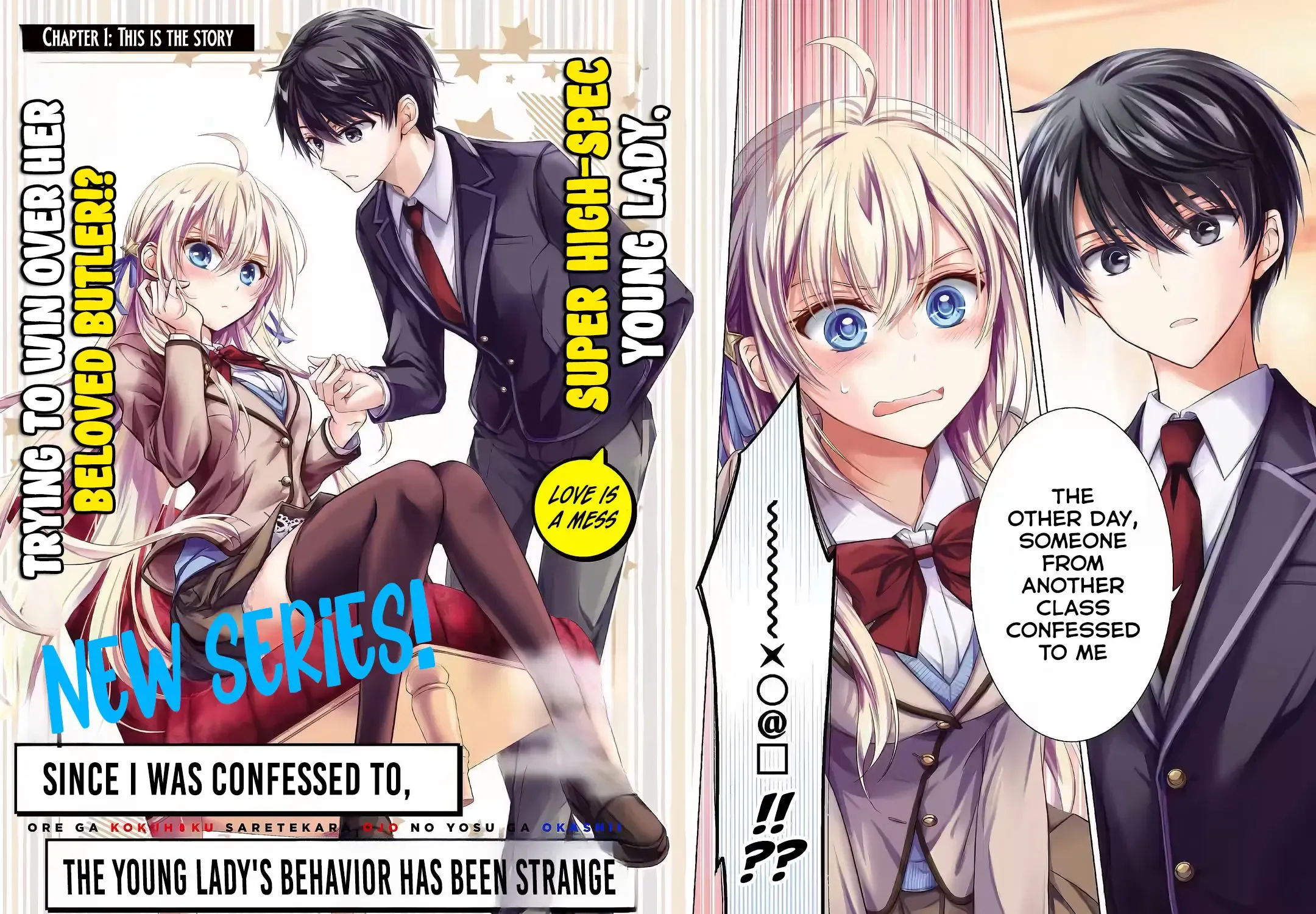 Ore ga Kokuhaku Sarete Kara, Ojou no Yousu ga Okashii Chapter 1.1 page 5 - 