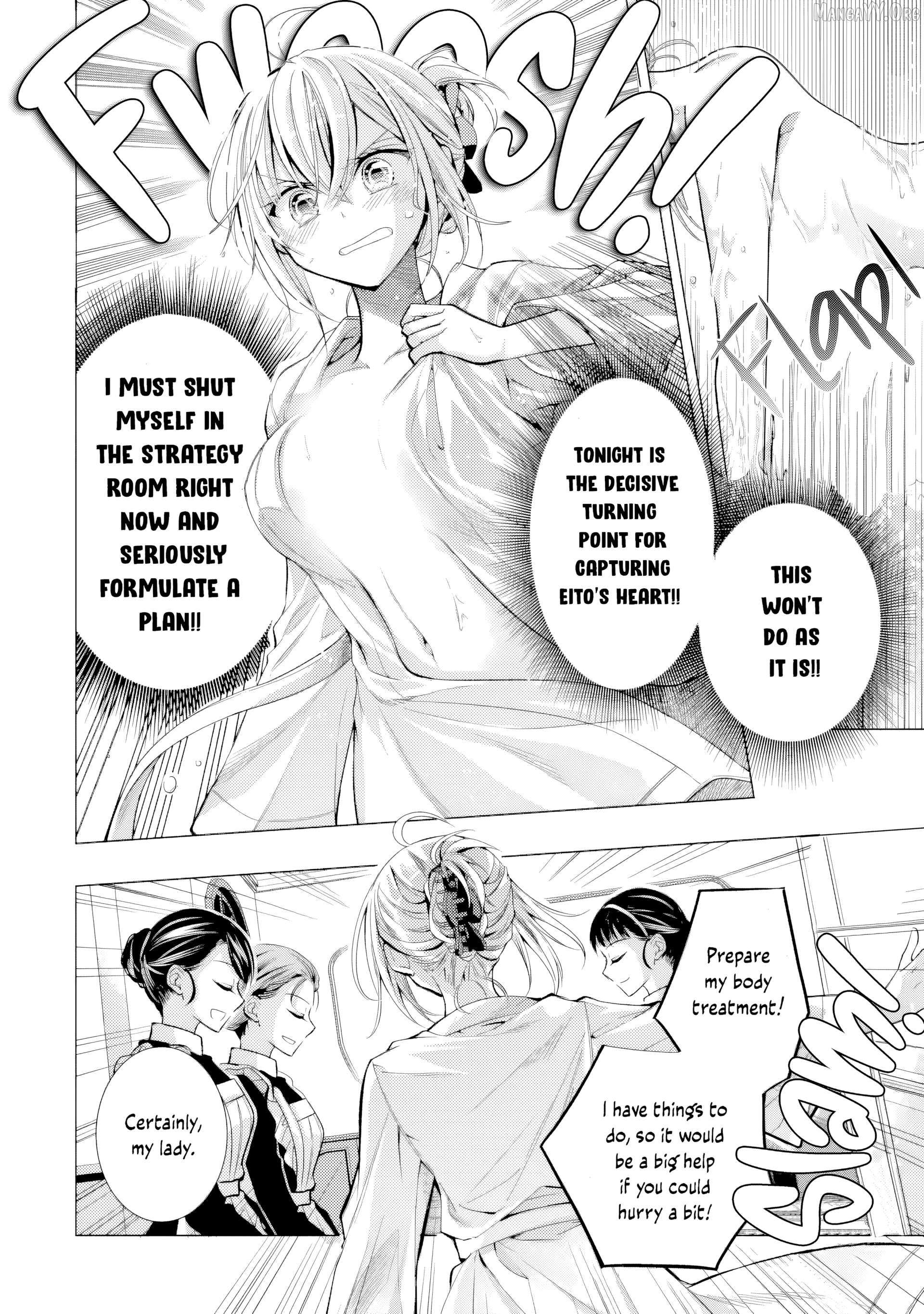 Ore ga Kokuhaku Sarete Kara, Ojou no Yousu ga Okashii Chapter 7.1 page 4 - 