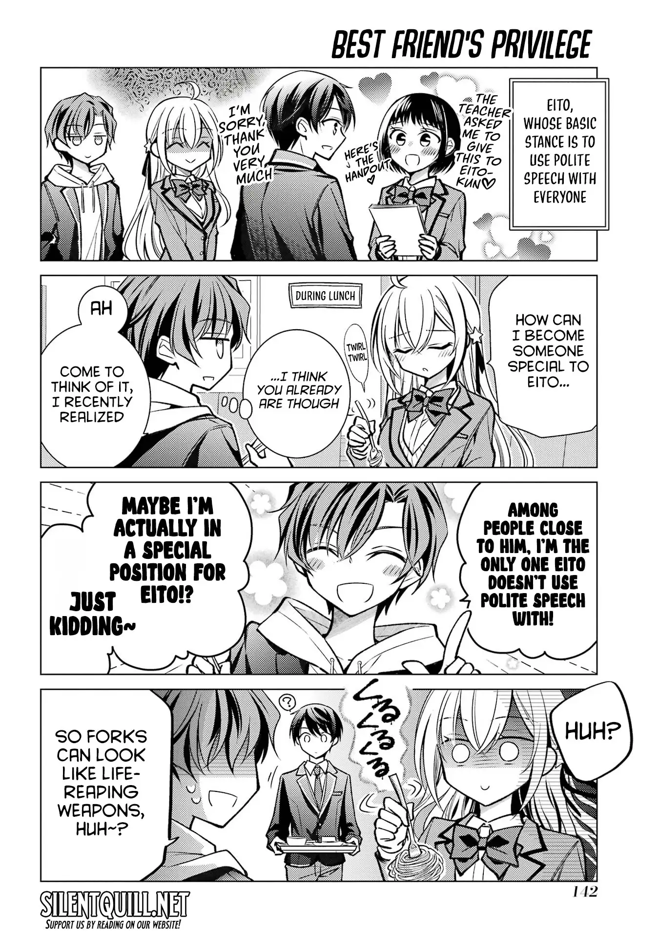 Ore ga Kokuhaku Sarete Kara, Ojou no Yousu ga Okashii Chapter 7.5 page 4 - 