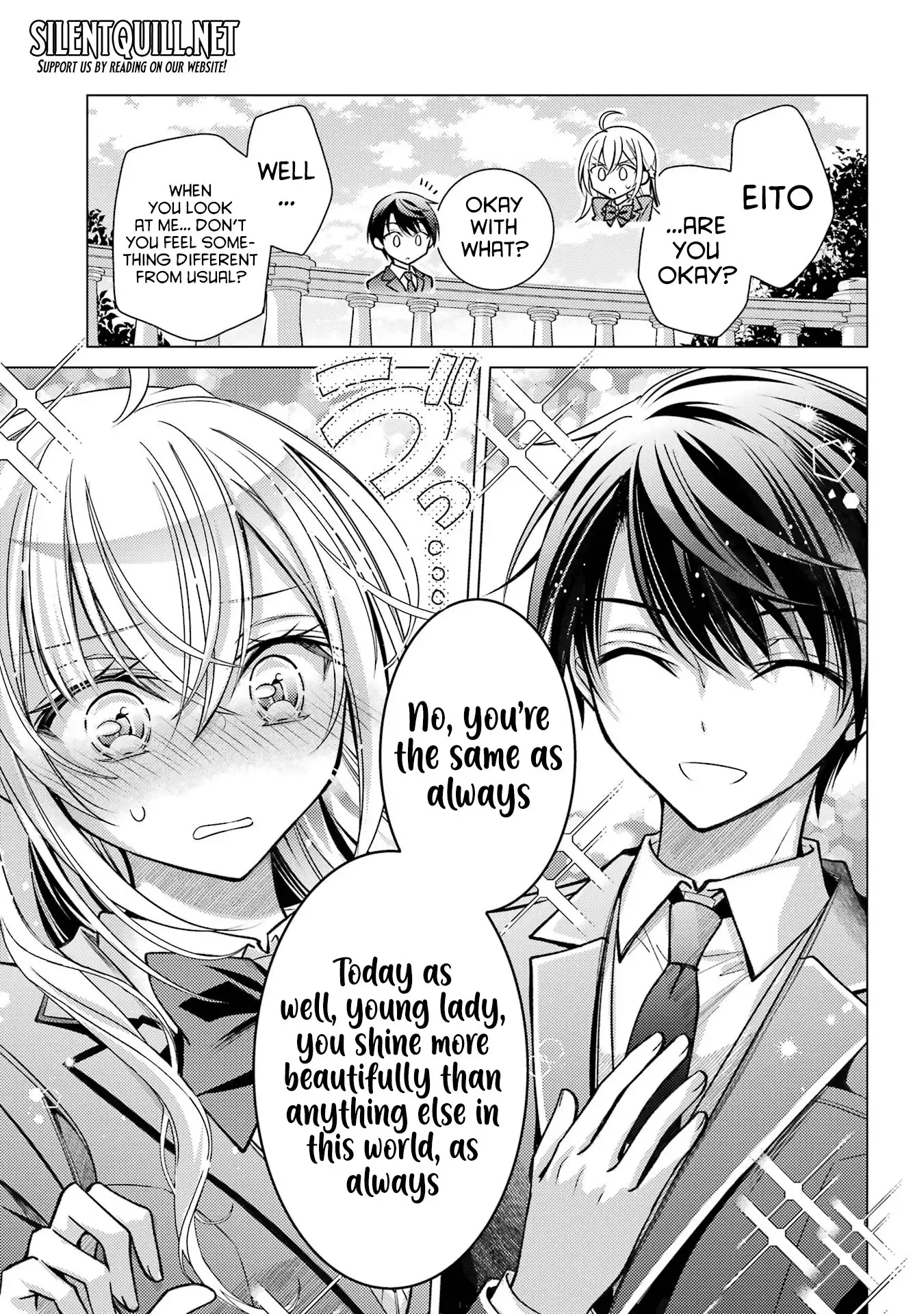 Ore ga Kokuhaku Sarete Kara, Ojou no Yousu ga Okashii Chapter 7.5 page 9 - 