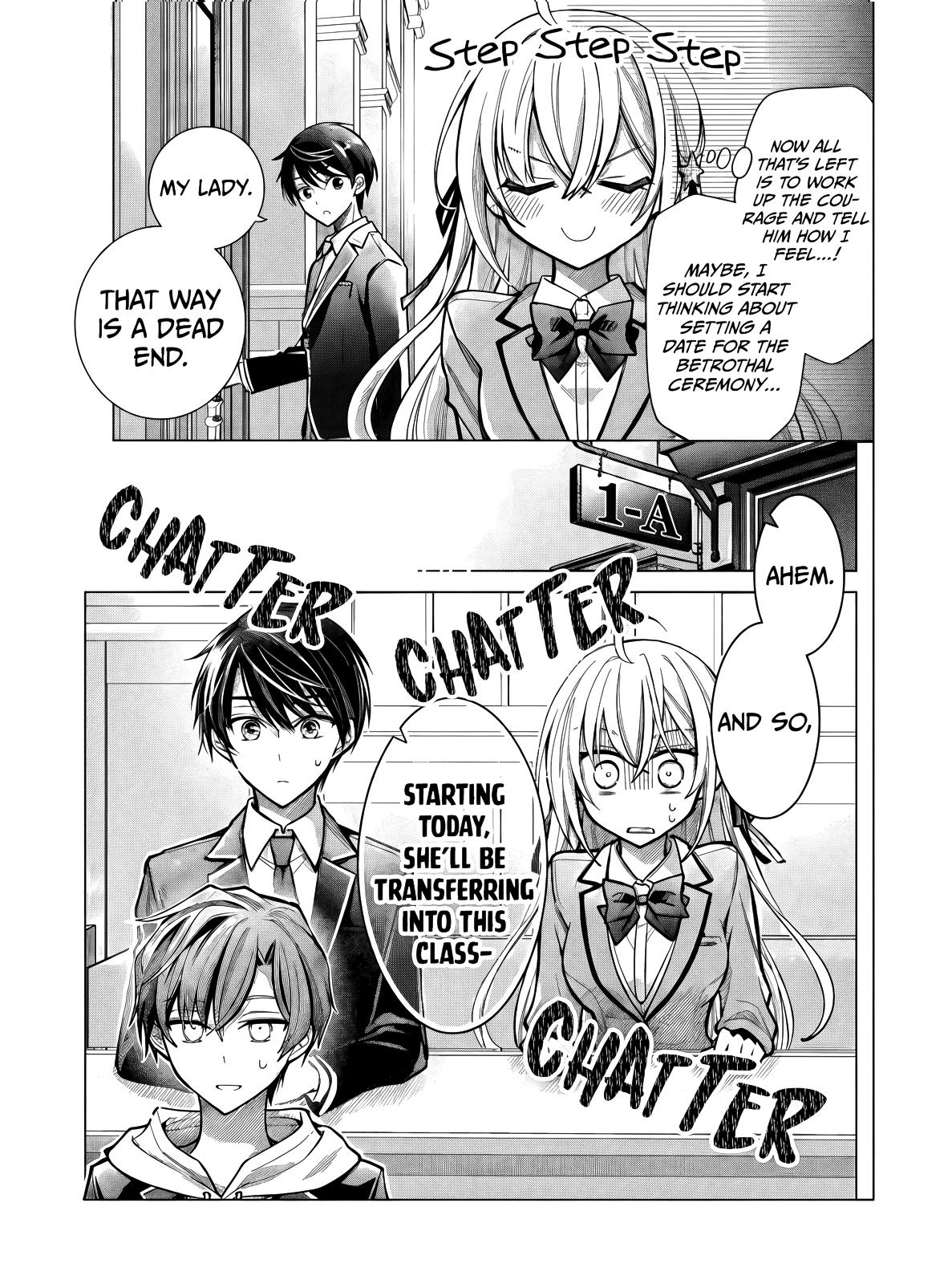 Ore ga Kokuhaku Sarete Kara, Ojou no Yousu ga Okashii Chapter 9 page 4 - 