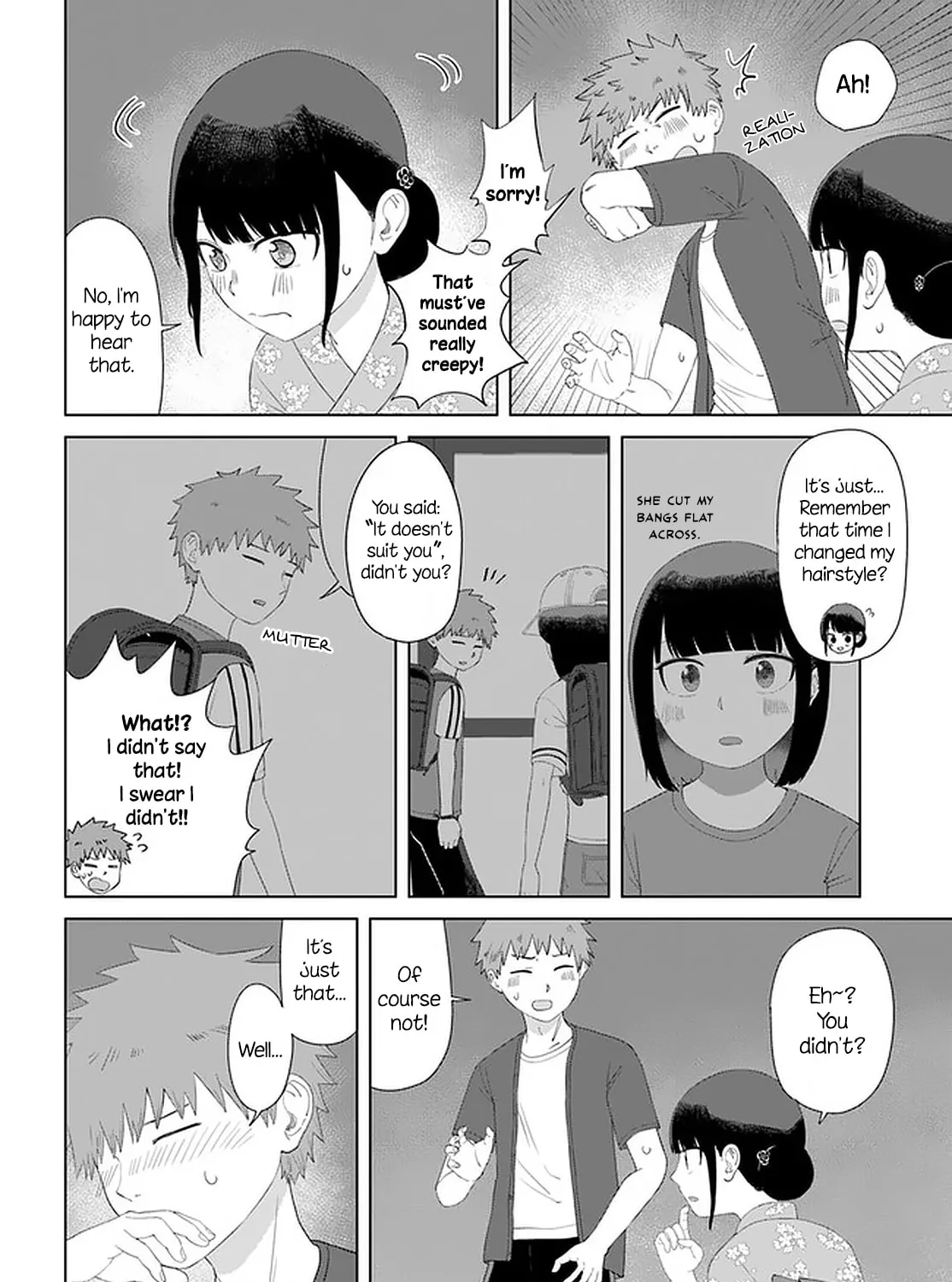 Ore ga Watashi ni Naru made Chapter 49 page 13 - 