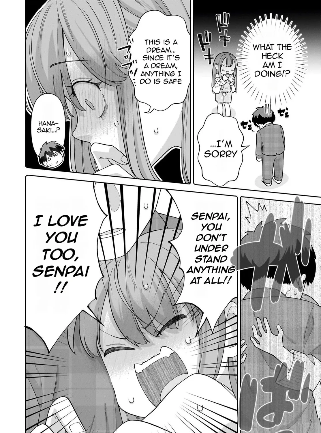 Ore ni Dake Koakuma na Kouhai wa Genjitsu demo Kawaii ga, Yume no Naka de wa Motto Kawaii Chapter 1 page 54 - 