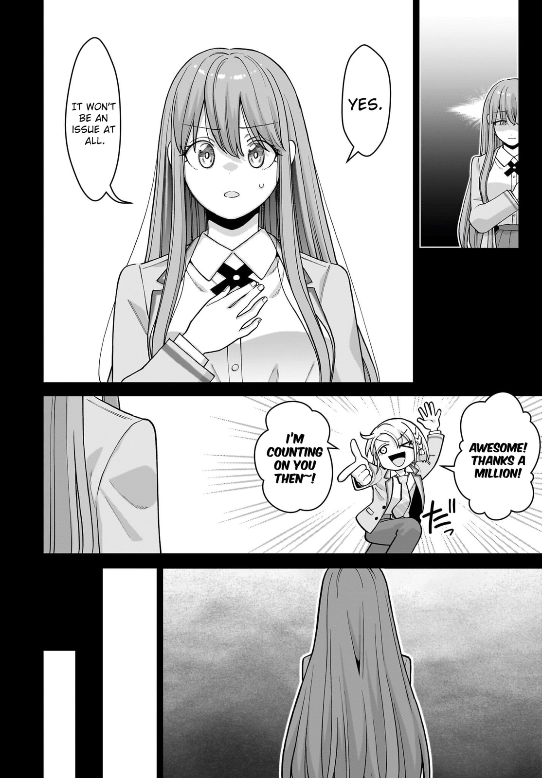 Ore ni Dake Koakuma na Kouhai wa Genjitsu demo Kawaii ga, Yume no Naka de wa Motto Kawaii Chapter 6 page 9 - 