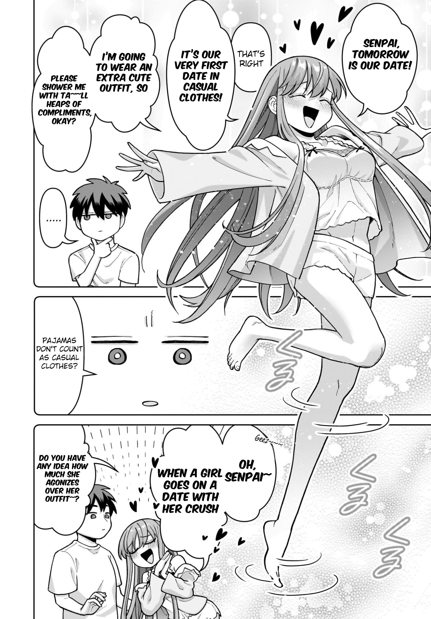 Ore ni Dake Koakuma na Kouhai wa Genjitsu demo Kawaii ga, Yume no Naka de wa Motto Kawaii Chapter 7 page 19 - 
