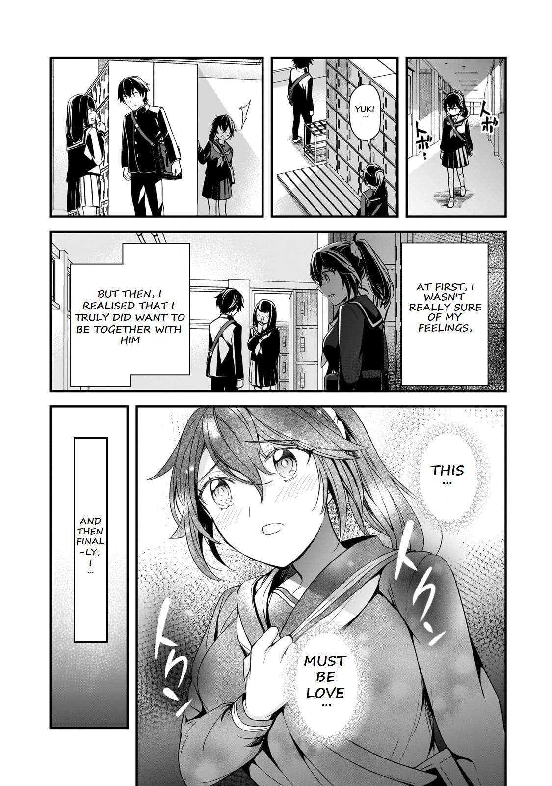 Ore ni Trauma wo Ataeta Joshi-tachi ga Chirachira Mitekuru kedo, Zannen desu ga Teokure desu Chapter 10.1 page 11 - 