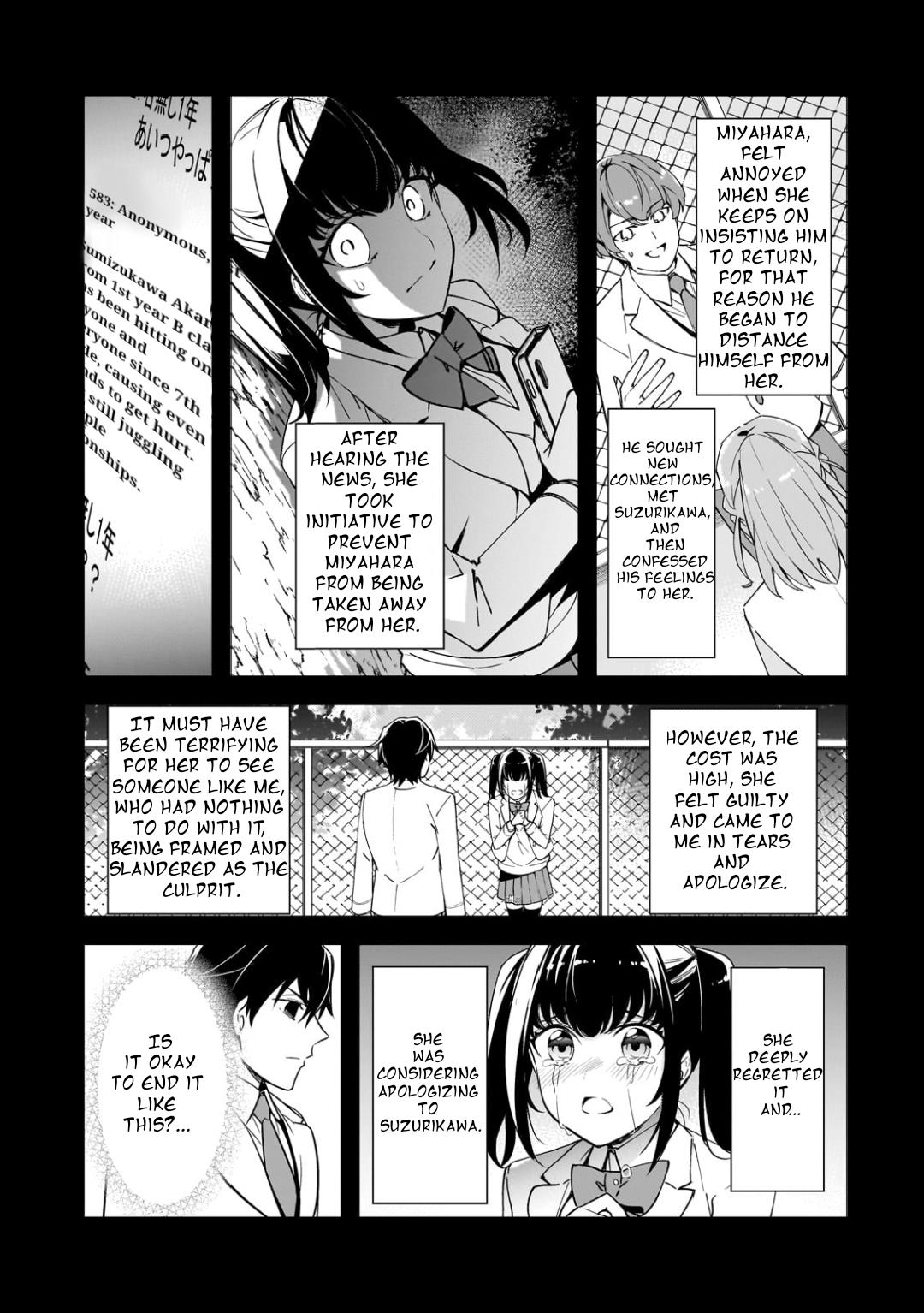 Ore ni Trauma wo Ataeta Joshi-tachi ga Chirachira Mitekuru kedo, Zannen desu ga Teokure desu Chapter 14.1 page 6 - 