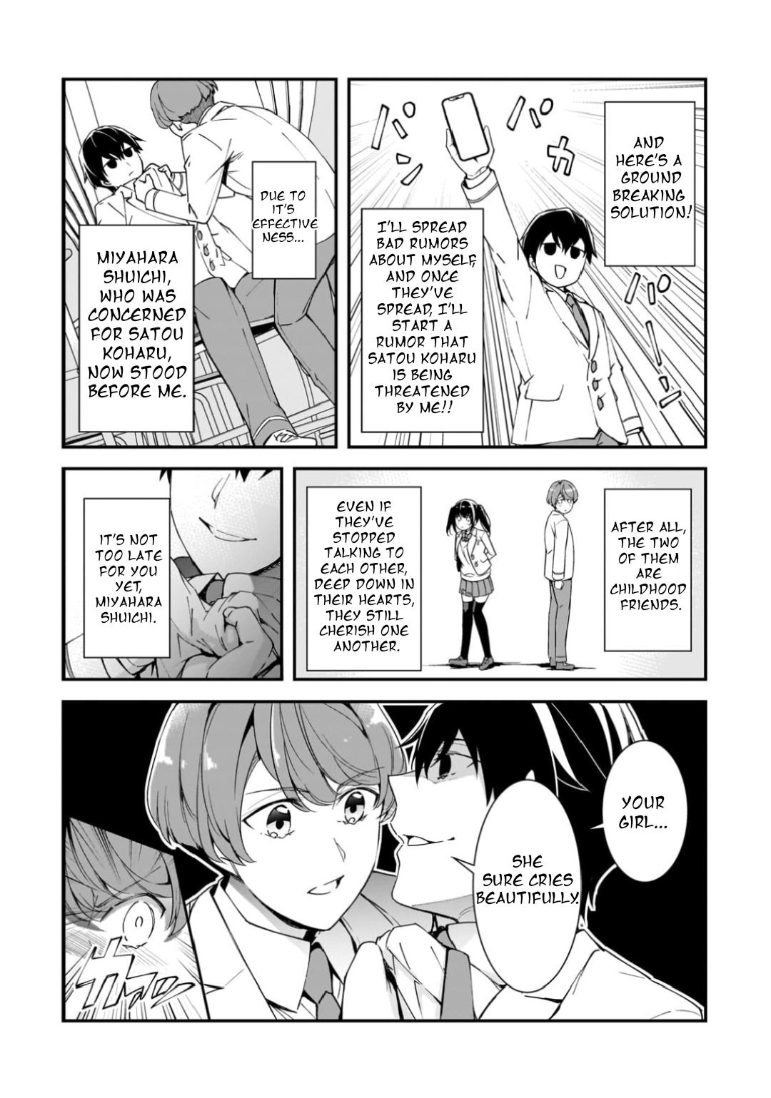 Ore ni Trauma wo Ataeta Joshi-tachi ga Chirachira Mitekuru kedo, Zannen desu ga Teokure desu Chapter 14.1 page 7 - 