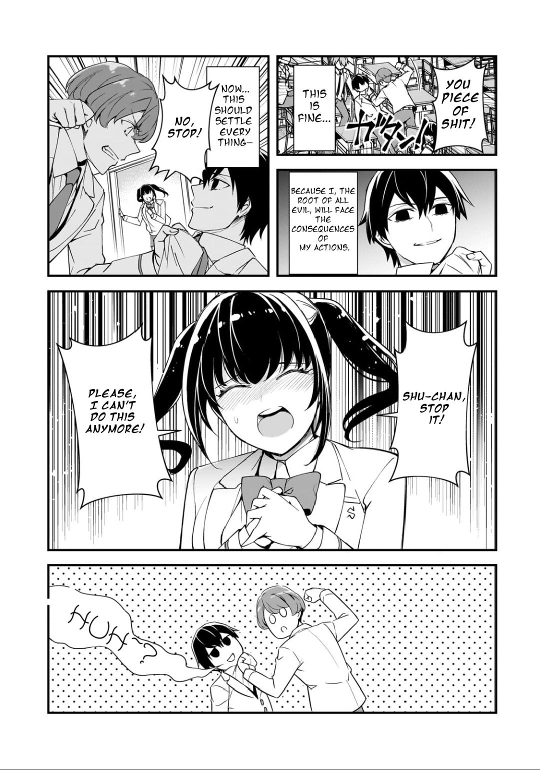 Ore ni Trauma wo Ataeta Joshi-tachi ga Chirachira Mitekuru kedo, Zannen desu ga Teokure desu Chapter 14.1 page 8 - 