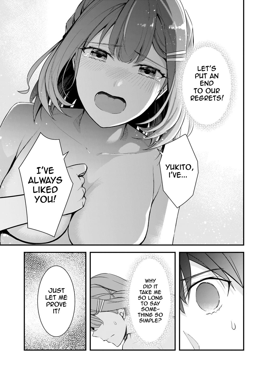 Ore ni Trauma wo Ataeta Joshi-tachi ga Chirachira Mitekuru kedo, Zannen desu ga Teokure desu Chapter 15 page 19 - 