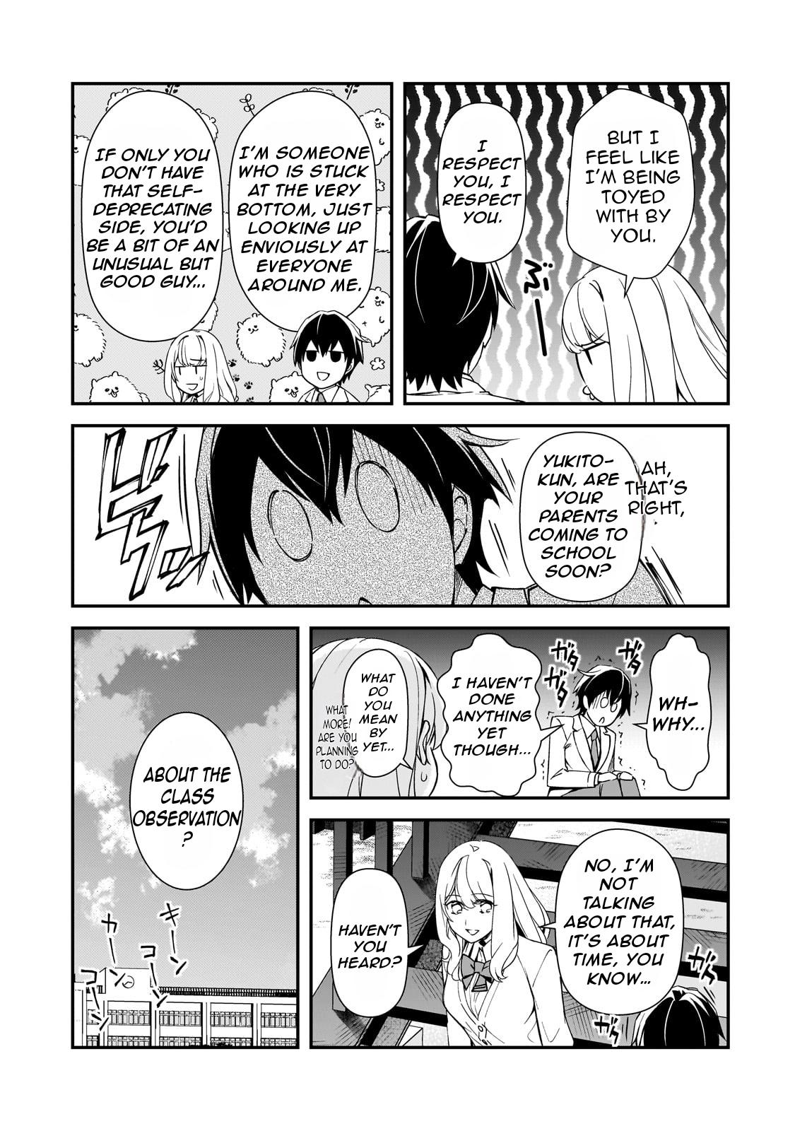 Ore ni Trauma wo Ataeta Joshi-tachi ga Chirachira Mitekuru kedo, Zannen desu ga Teokure desu Chapter 18 page 14 - 