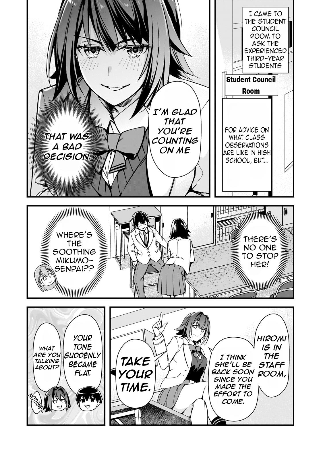 Ore ni Trauma wo Ataeta Joshi-tachi ga Chirachira Mitekuru kedo, Zannen desu ga Teokure desu Chapter 18 page 21 - 