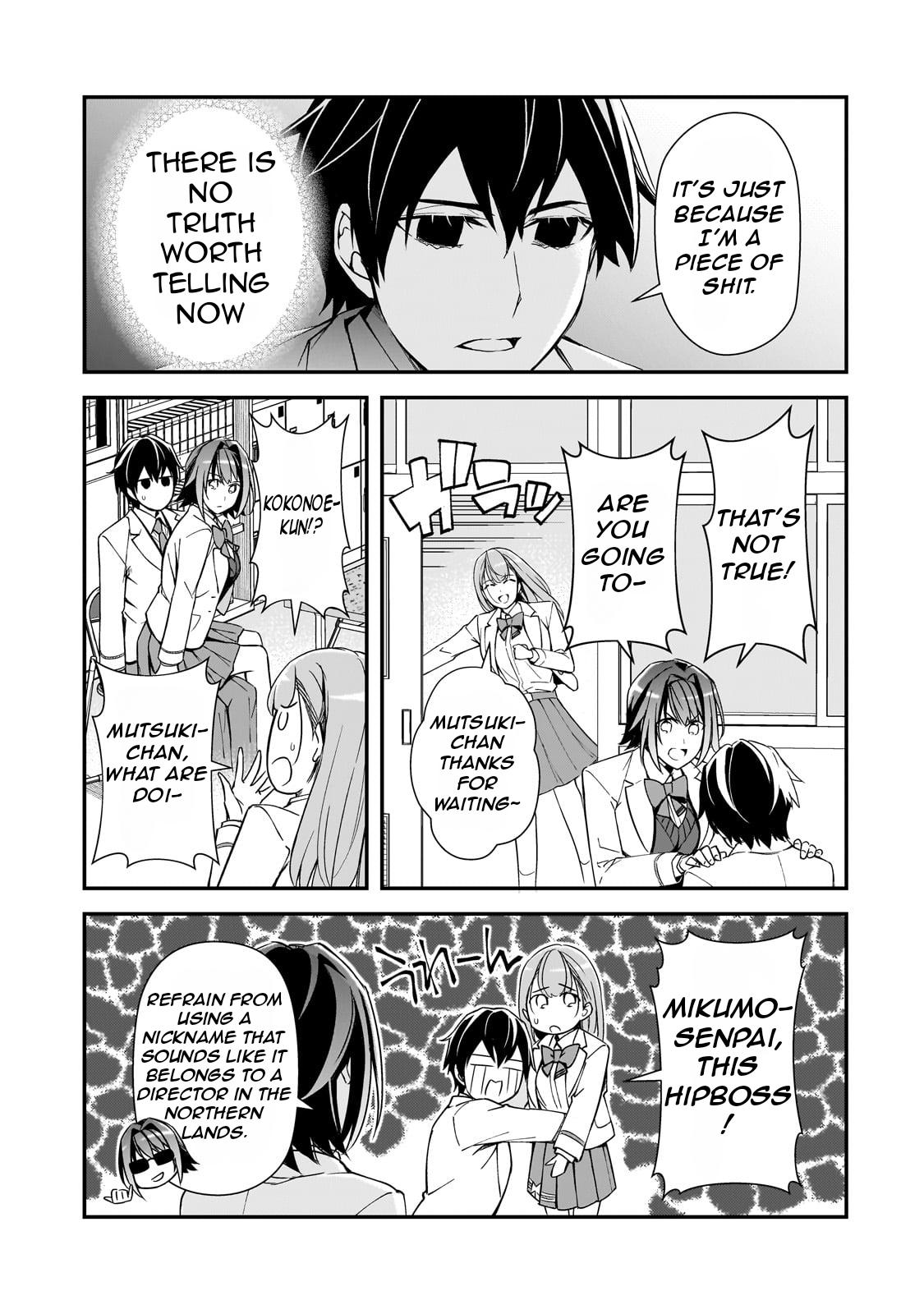 Ore ni Trauma wo Ataeta Joshi-tachi ga Chirachira Mitekuru kedo, Zannen desu ga Teokure desu Chapter 18 page 26 - 