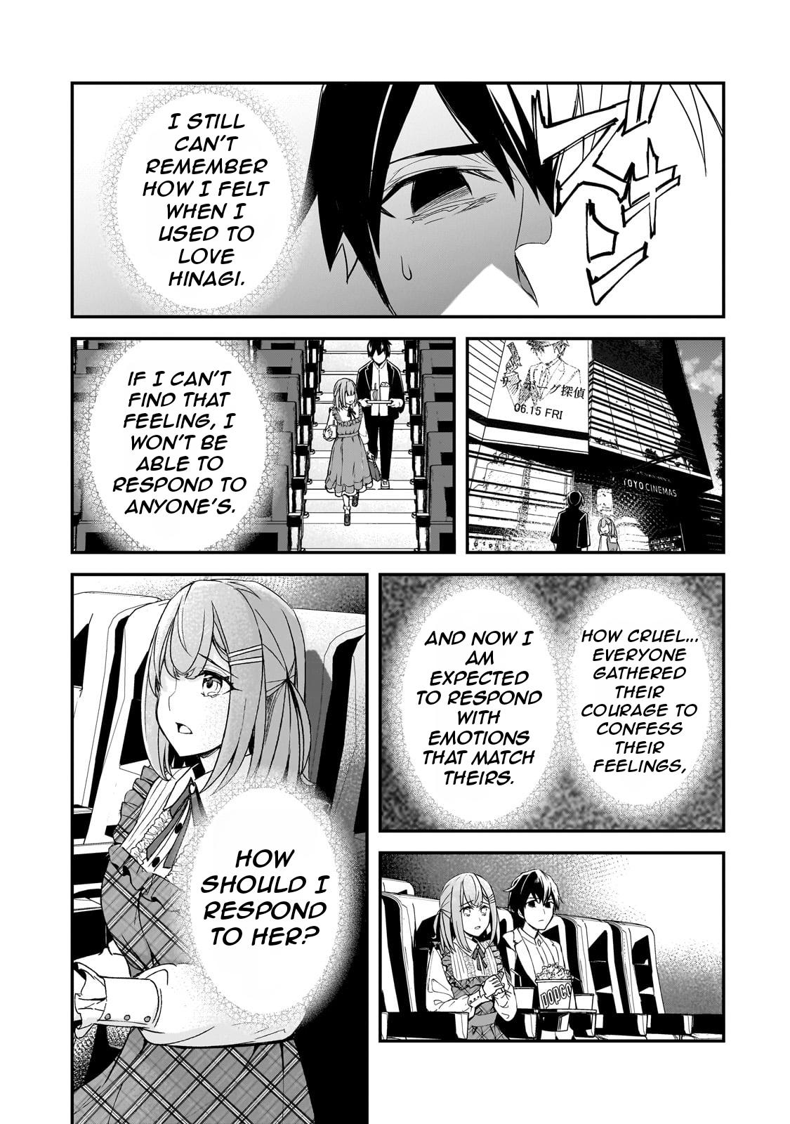 Ore ni Trauma wo Ataeta Joshi-tachi ga Chirachira Mitekuru kedo, Zannen desu ga Teokure desu Chapter 18 page 32 - 