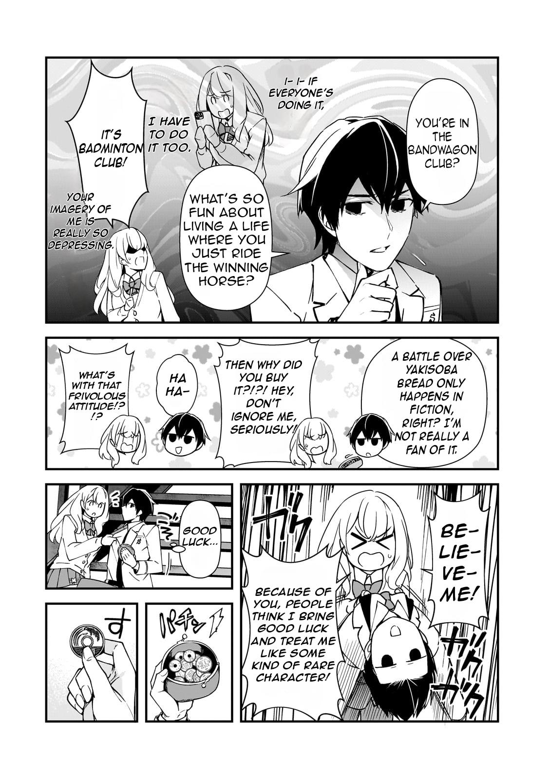 Ore ni Trauma wo Ataeta Joshi-tachi ga Chirachira Mitekuru kedo, Zannen desu ga Teokure desu Chapter 18 page 9 - 