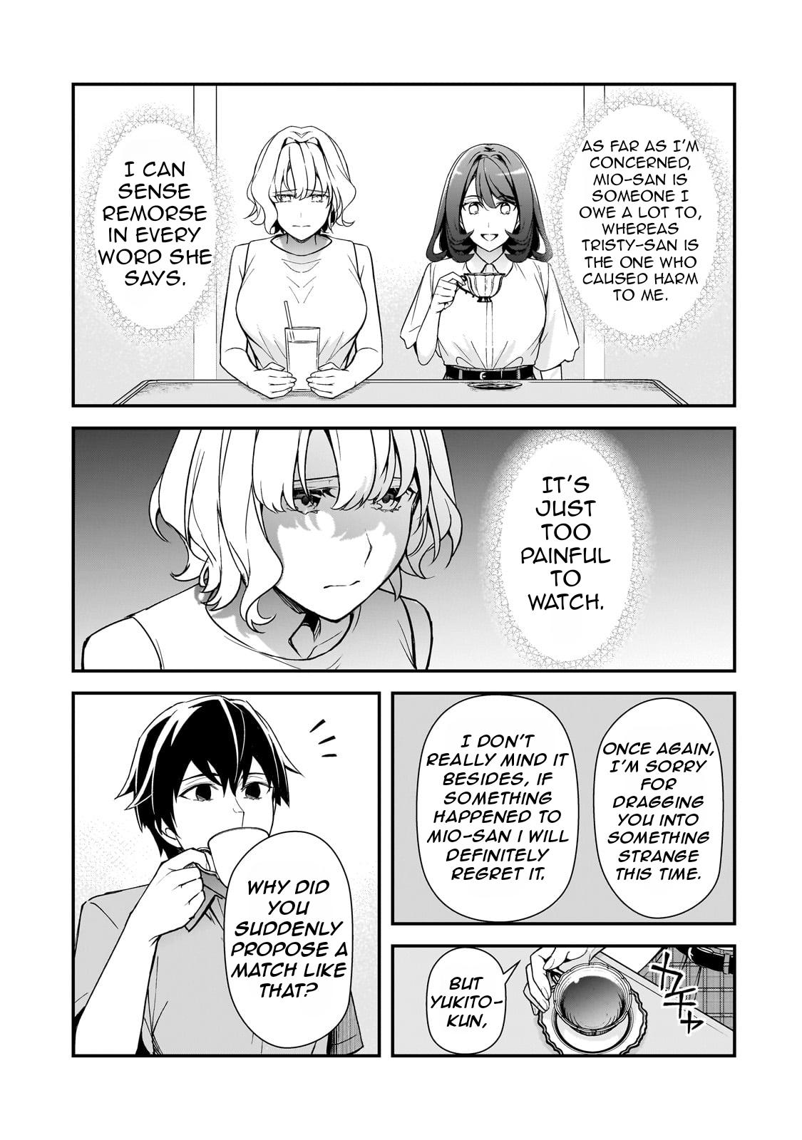 Ore ni Trauma wo Ataeta Joshi-tachi ga Chirachira Mitekuru kedo, Zannen desu ga Teokure desu Chapter 19 page 33 - 
