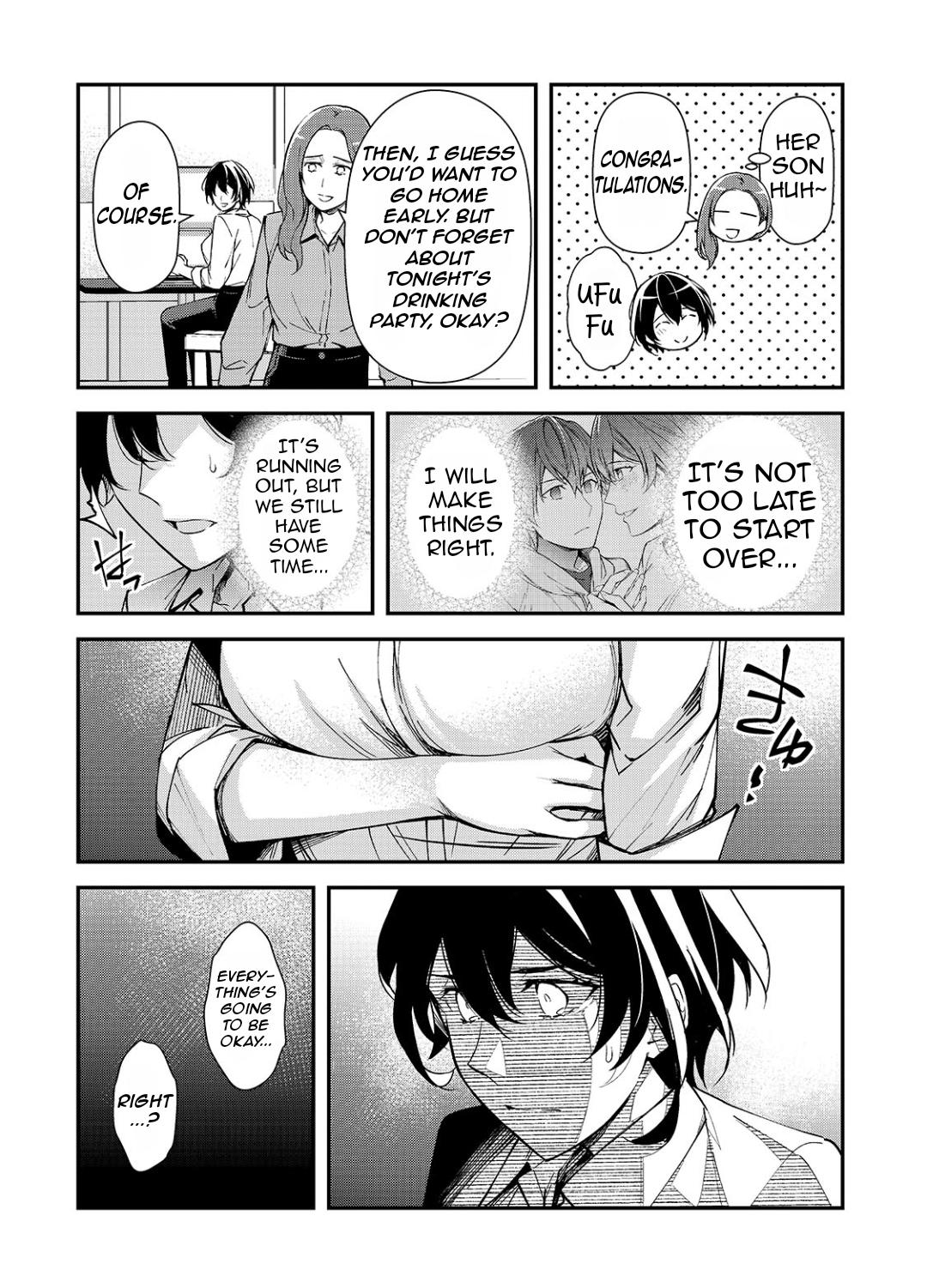 Ore ni Trauma wo Ataeta Joshi-tachi ga Chirachira Mitekuru kedo, Zannen desu ga Teokure desu Chapter 21.1 page 5 - 