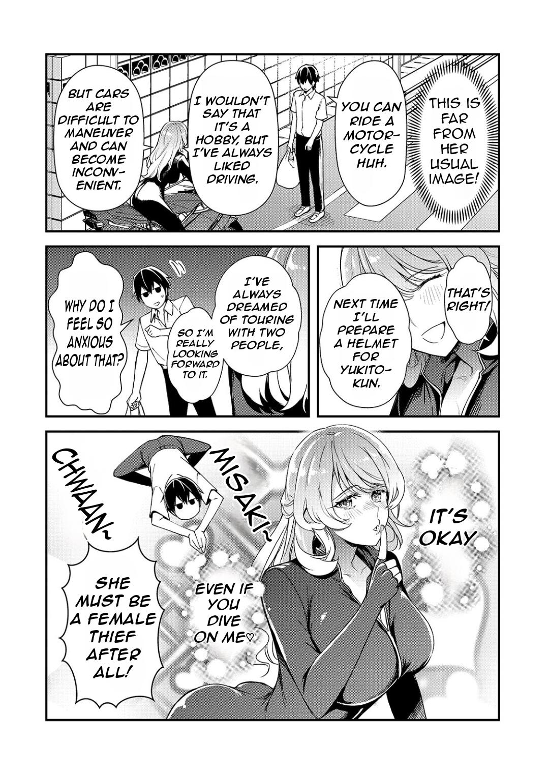 Ore ni Trauma wo Ataeta Joshi-tachi ga Chirachira Mitekuru kedo, Zannen desu ga Teokure desu Chapter 21.1 page 9 - 