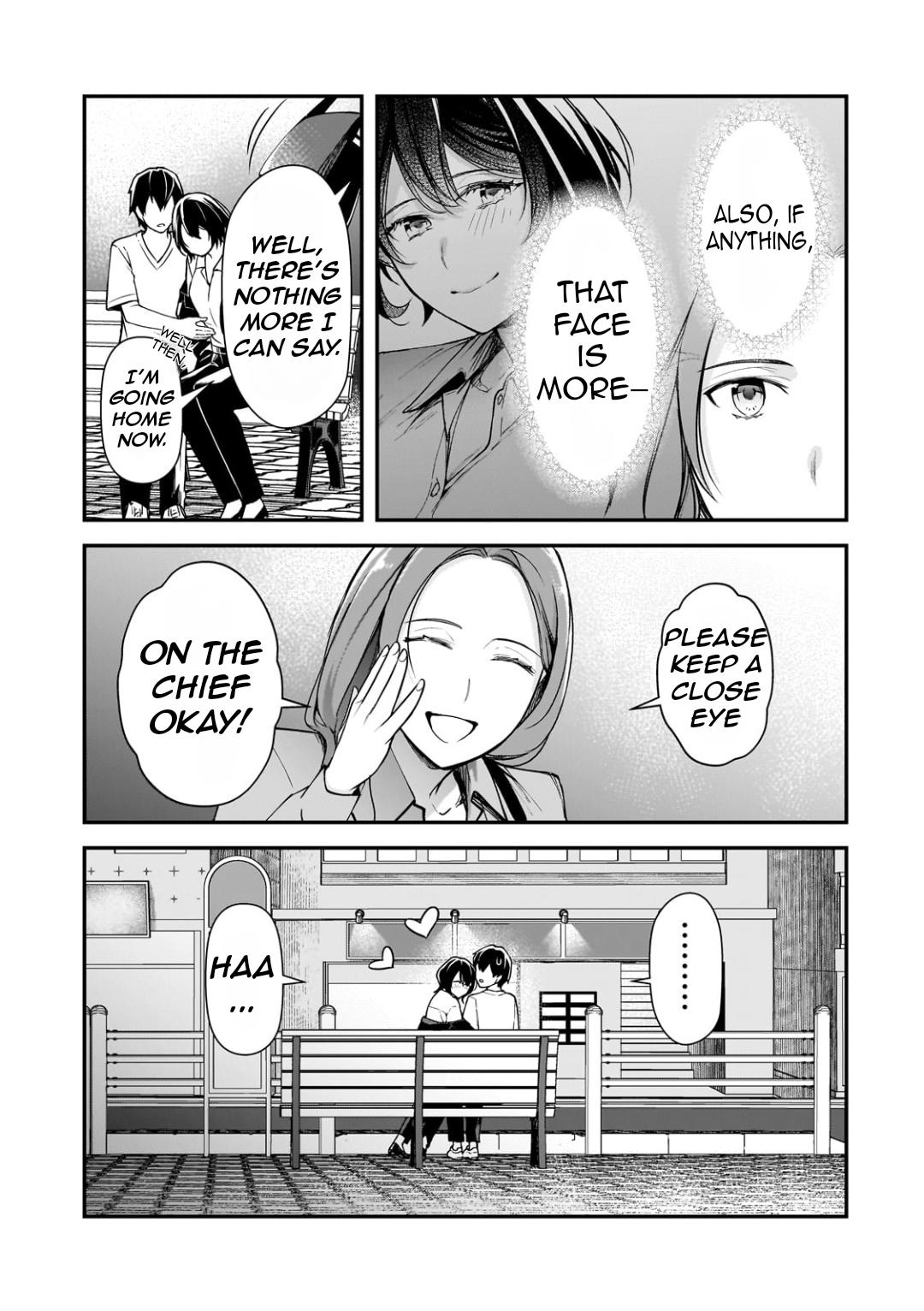 Ore ni Trauma wo Ataeta Joshi-tachi ga Chirachira Mitekuru kedo, Zannen desu ga Teokure desu Chapter 21.2 page 14 - 