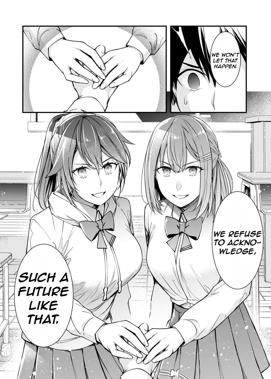 Ore ni Trauma wo Ataeta Joshi-tachi ga Chirachira Mitekuru kedo, Zannen desu ga Teokure desu Chapter 22.3 page 10 - 