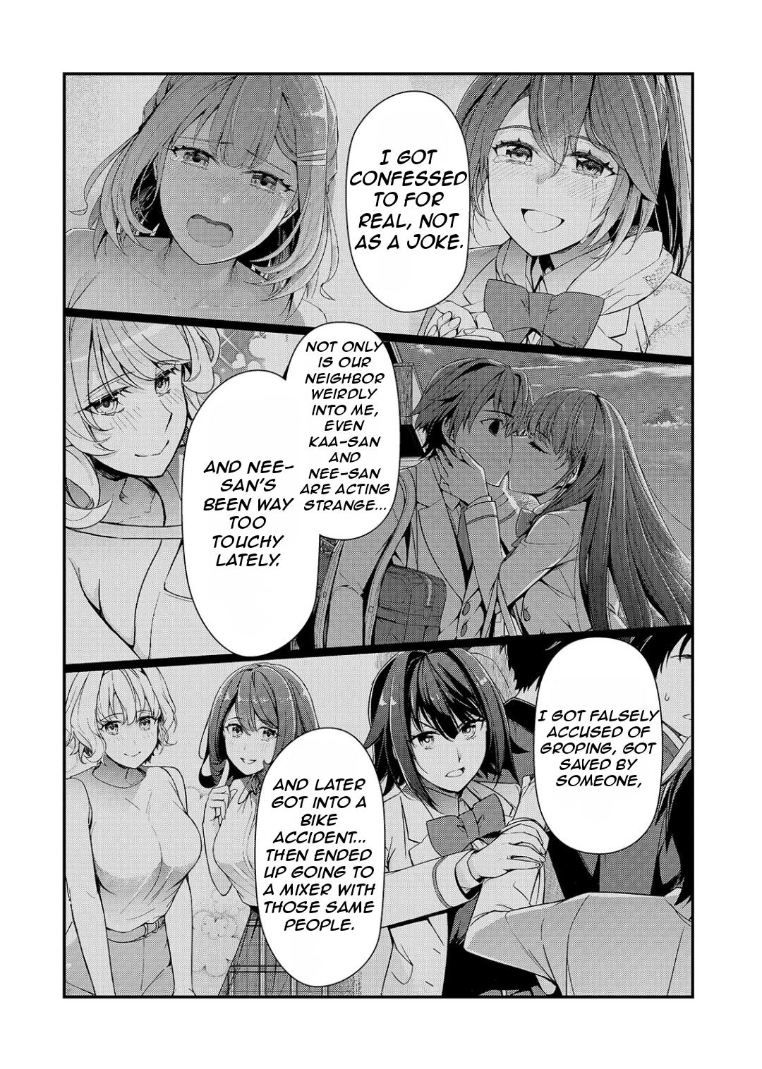 Ore ni Trauma wo Ataeta Joshi-tachi ga Chirachira Mitekuru kedo, Zannen desu ga Teokure desu Chapter 23.1 page 15 - 