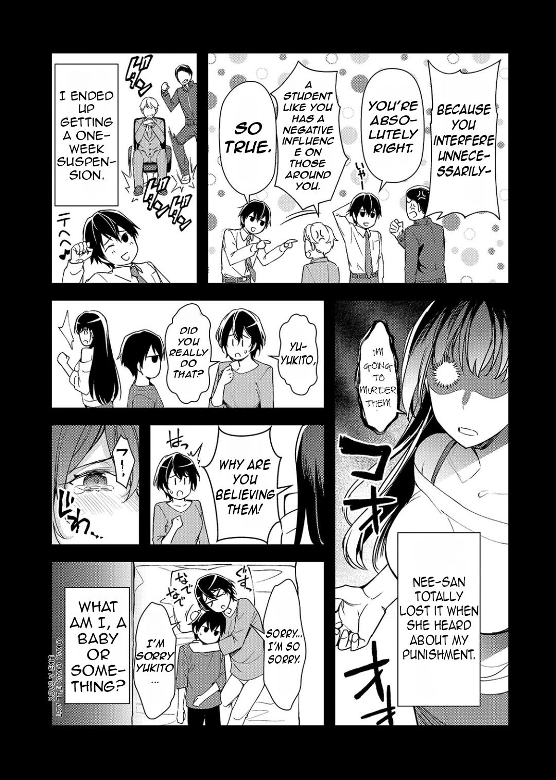 Ore ni Trauma wo Ataeta Joshi-tachi ga Chirachira Mitekuru kedo, Zannen desu ga Teokure desu Chapter 24.1 page 14 - 