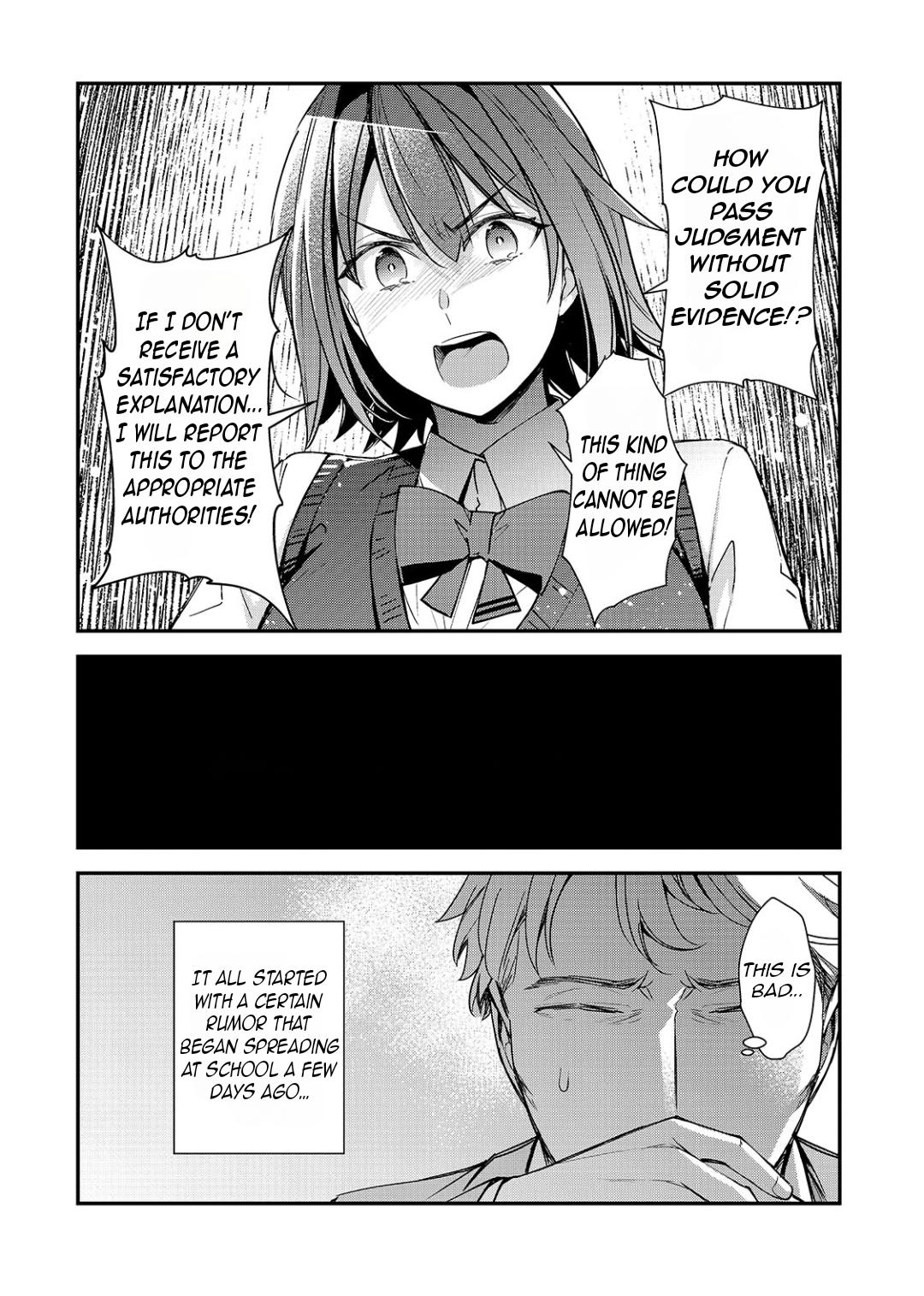 Ore ni Trauma wo Ataeta Joshi-tachi ga Chirachira Mitekuru kedo, Zannen desu ga Teokure desu Chapter 24.1 page 5 - 