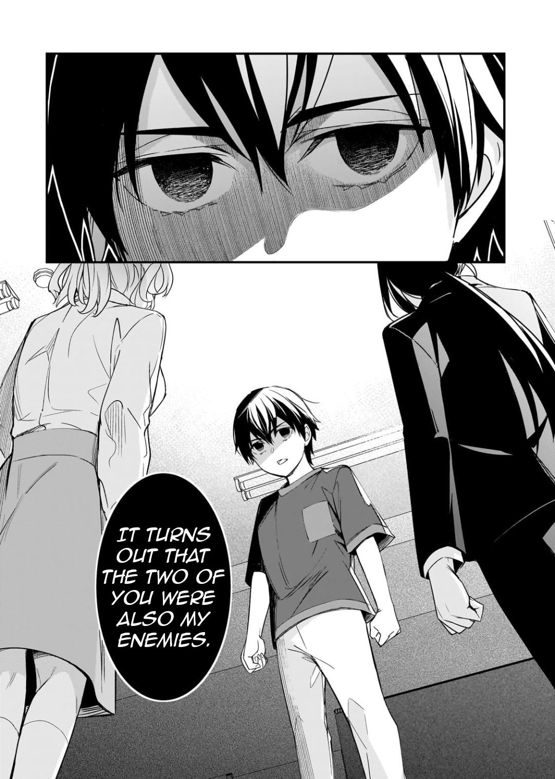 Ore ni Trauma wo Ataeta Joshi-tachi ga Chirachira Mitekuru kedo, Zannen desu ga Teokure desu Chapter 25.2 page 16 - 