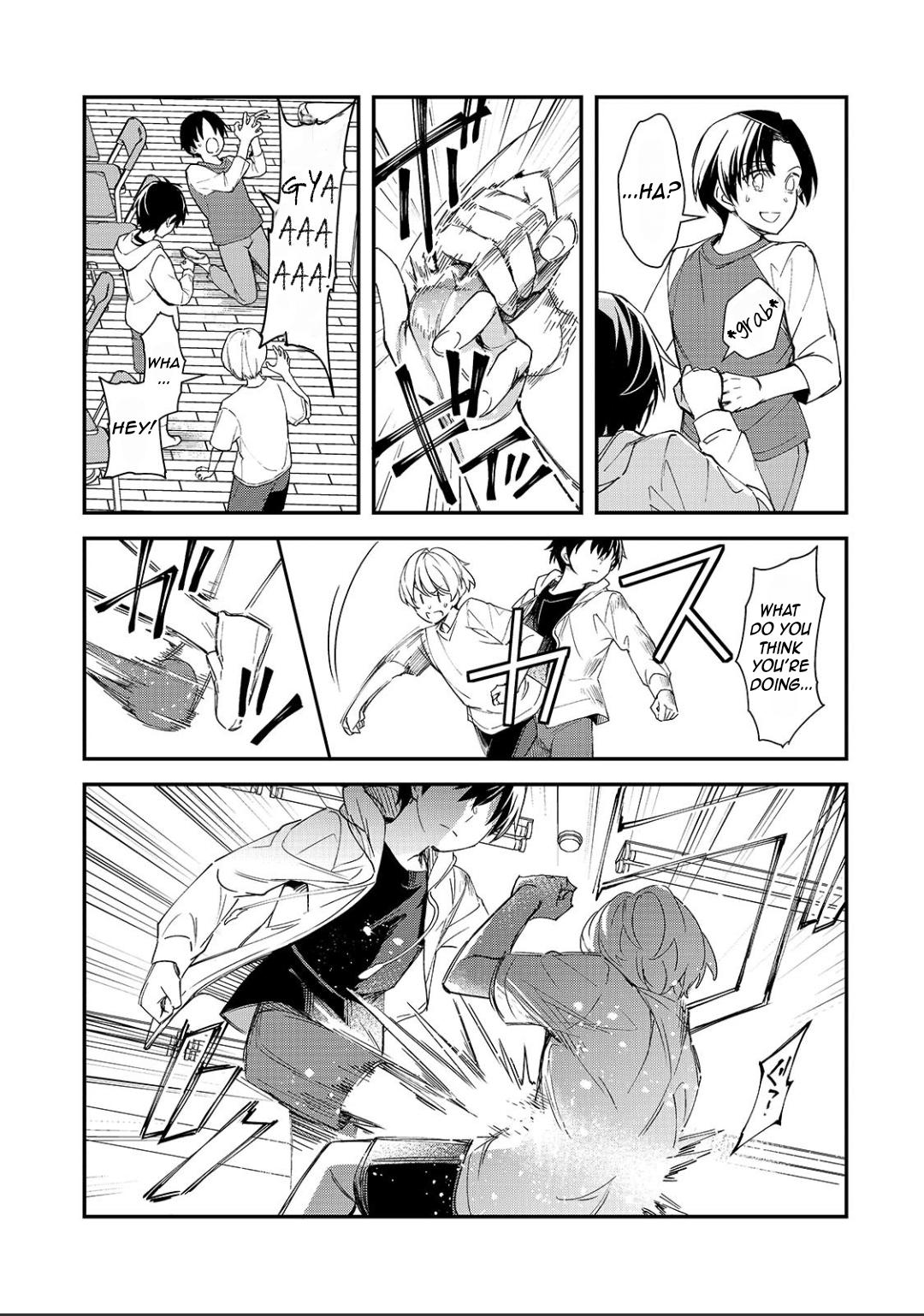 Ore ni Trauma wo Ataeta Joshi-tachi ga Chirachira Mitekuru kedo, Zannen desu ga Teokure desu Chapter 26.1 page 8 - 