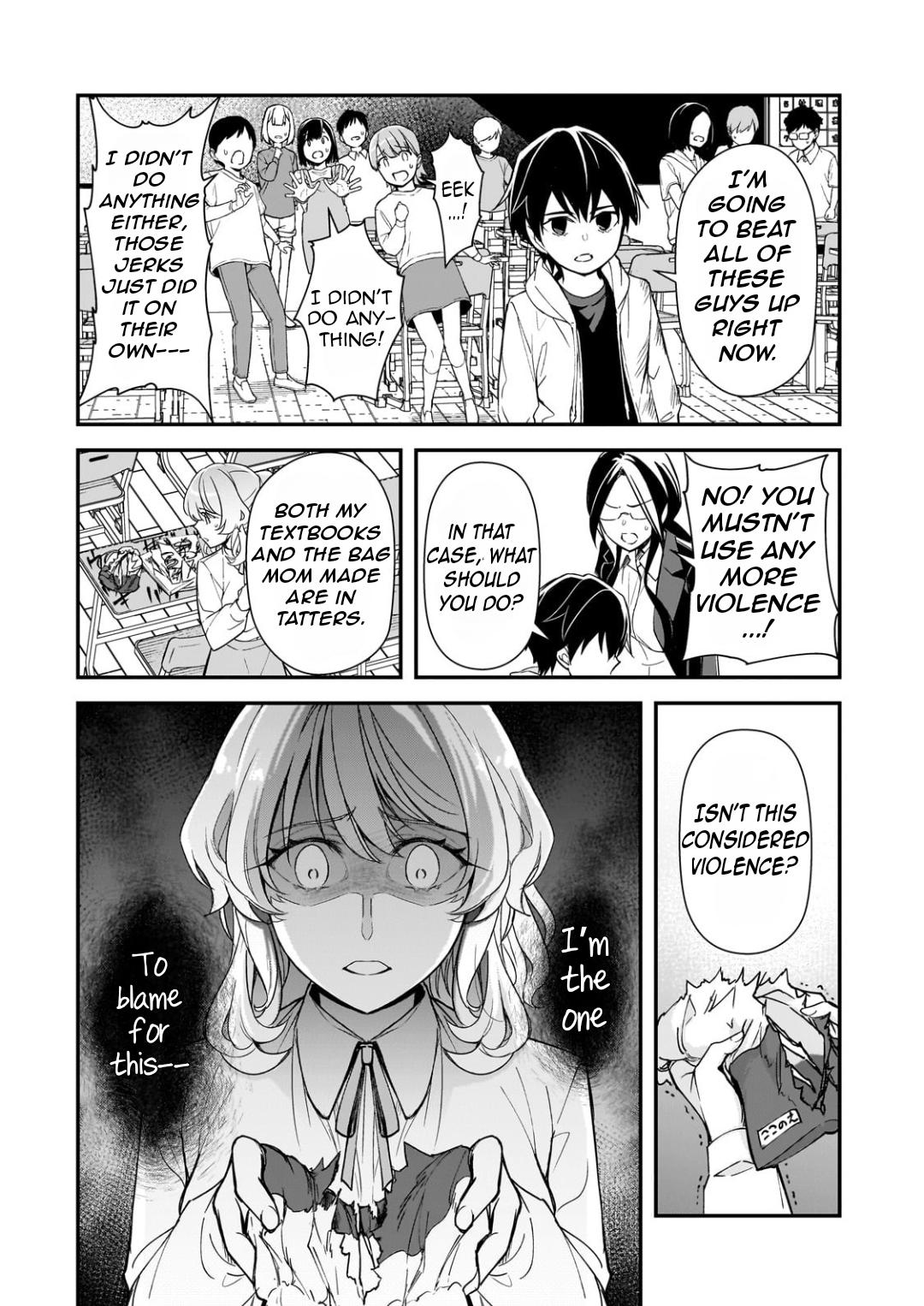 Ore ni Trauma wo Ataeta Joshi-tachi ga Chirachira Mitekuru kedo, Zannen desu ga Teokure desu Chapter 26.2 page 4 - 