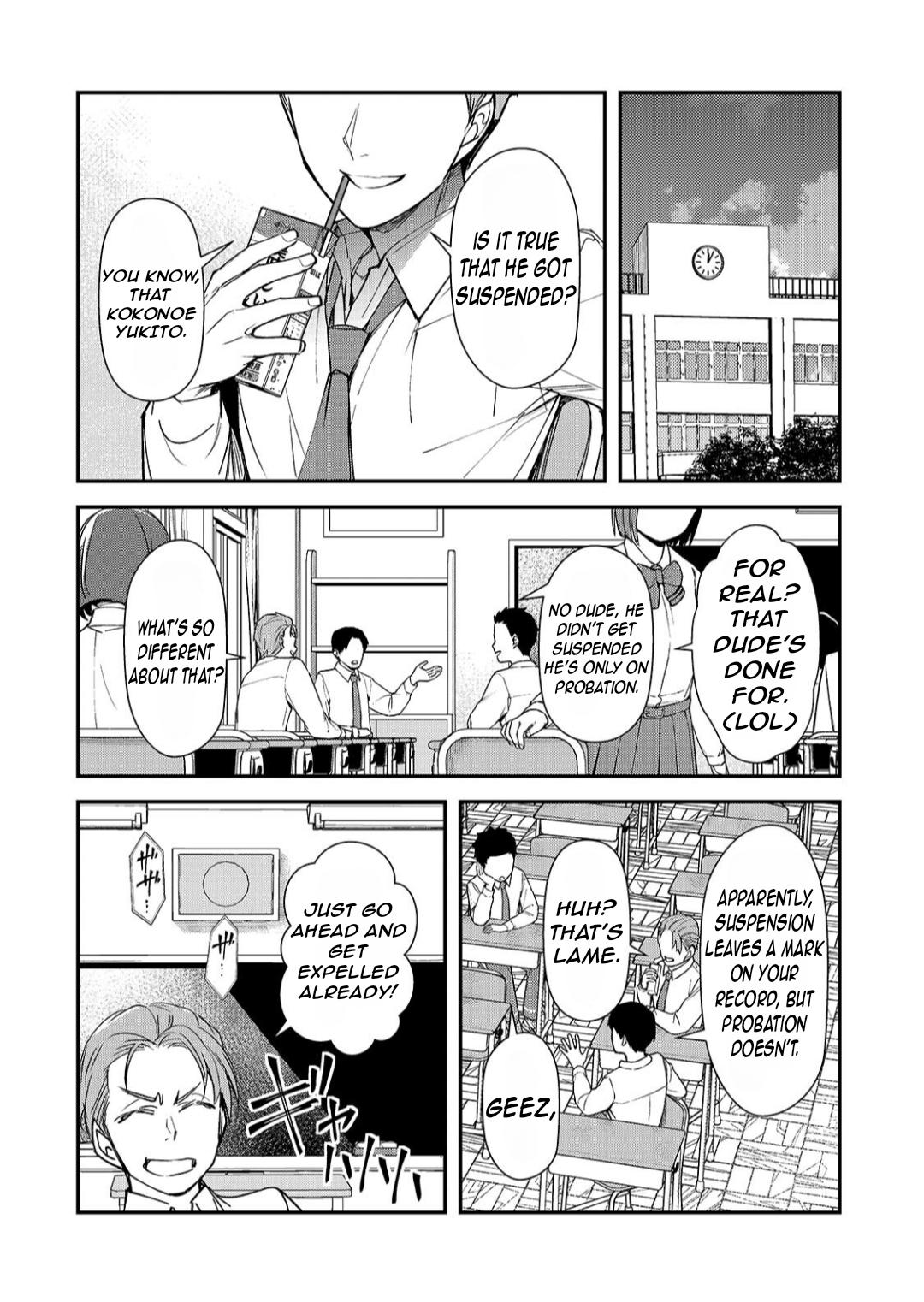 Ore ni Trauma wo Ataeta Joshi-tachi ga Chirachira Mitekuru kedo, Zannen desu ga Teokure desu Chapter 27.1 page 15 - 