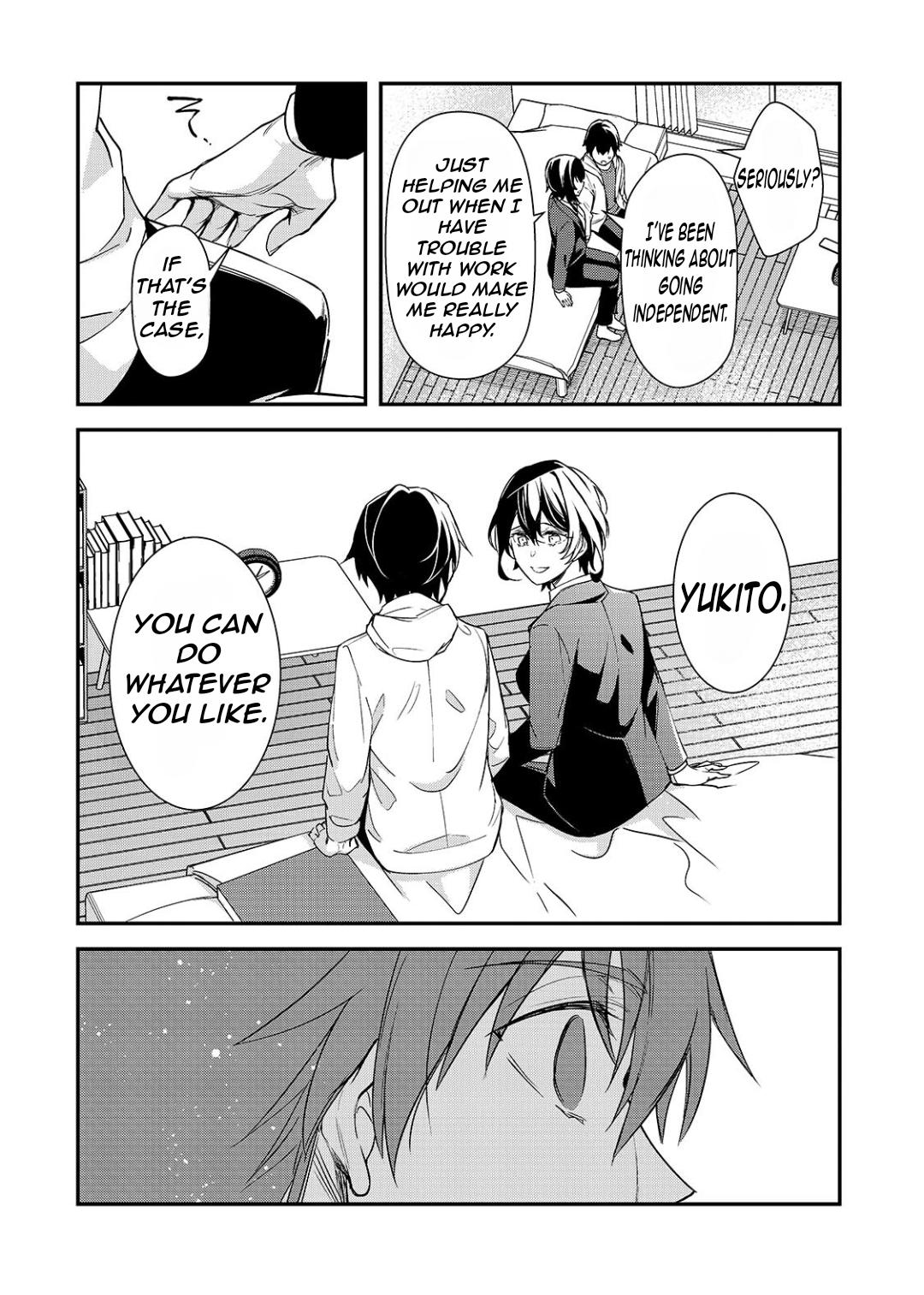 Ore ni Trauma wo Ataeta Joshi-tachi ga Chirachira Mitekuru kedo, Zannen desu ga Teokure desu Chapter 27.1 page 9 - 