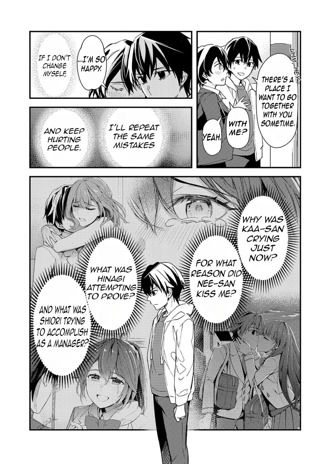 Ore ni Trauma wo Ataeta Joshi-tachi ga Chirachira Mitekuru kedo, Zannen desu ga Teokure desu Chapter 28.1 page 16 - 